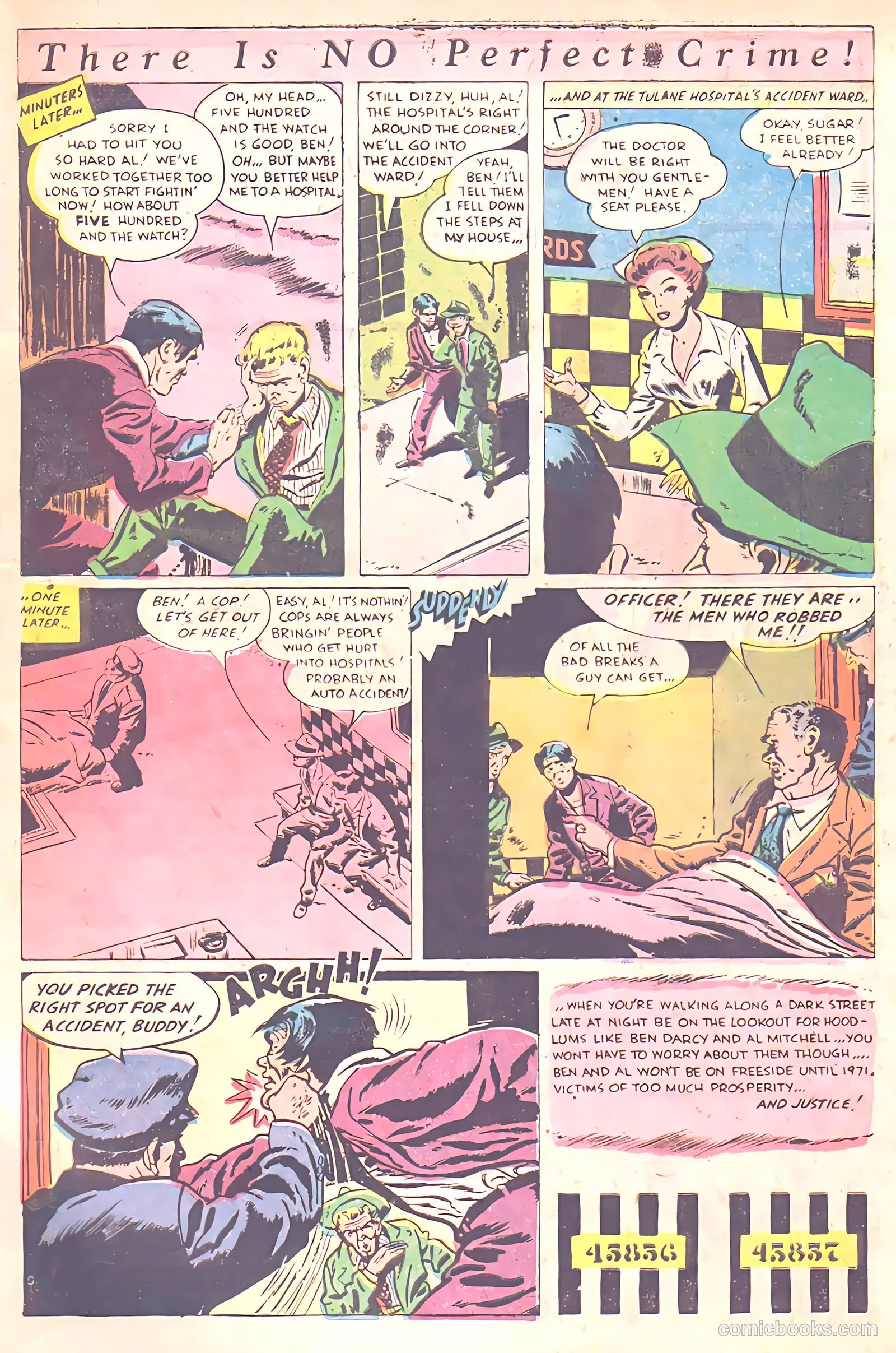 The Perfect Crime #20 (1952) — page 33 of 37