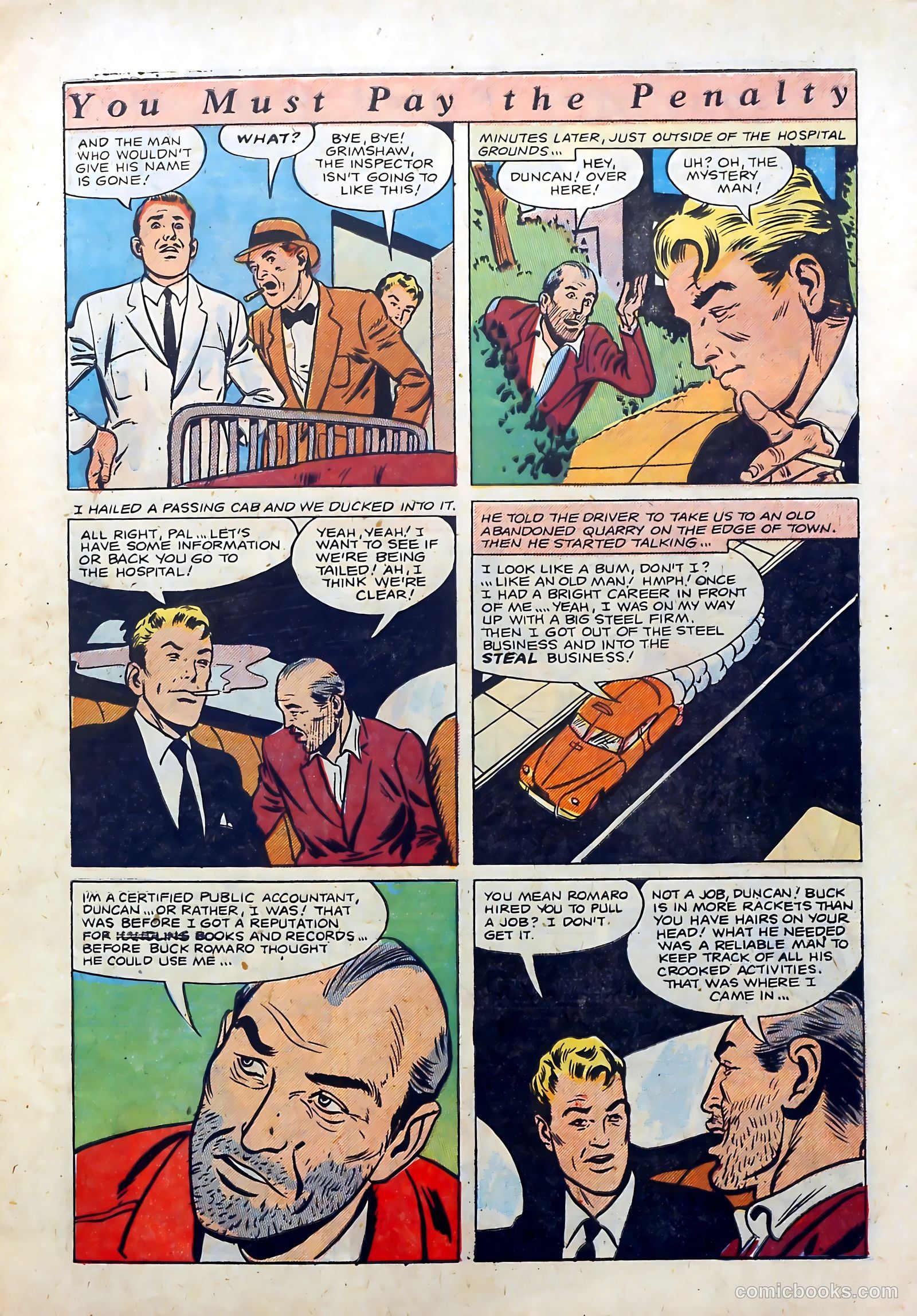 The Perfect Crime #21 (1952) — page 7 of 36