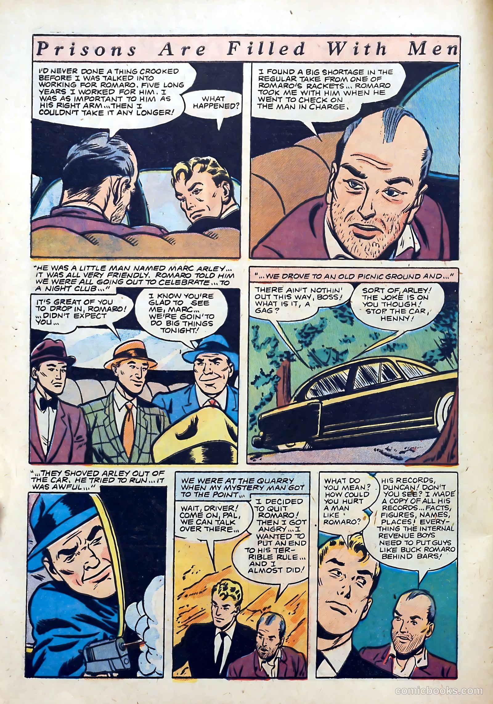 The Perfect Crime #21 (1952) — page 8 of 36