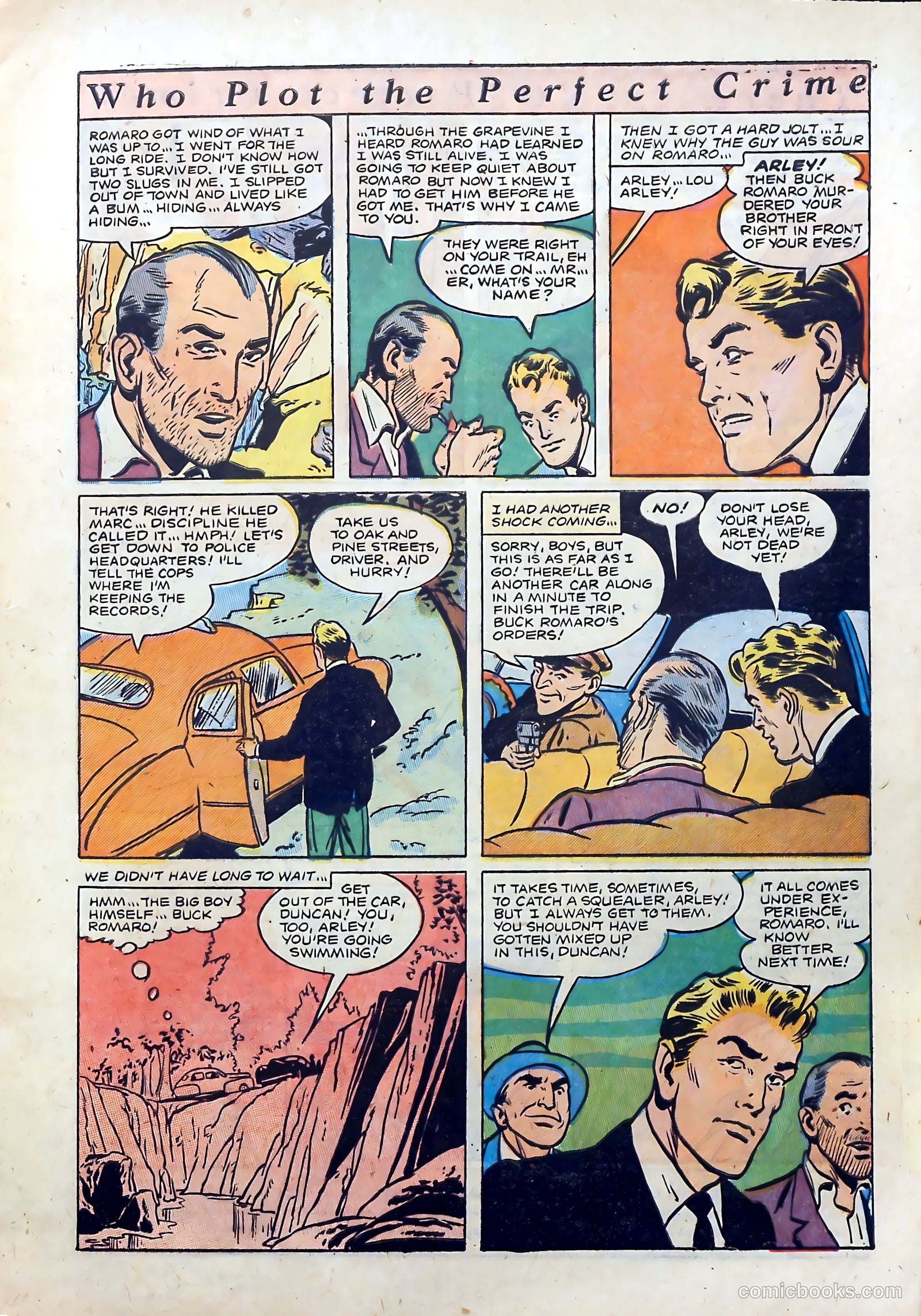 The Perfect Crime #21 (1952) — page 9 of 36