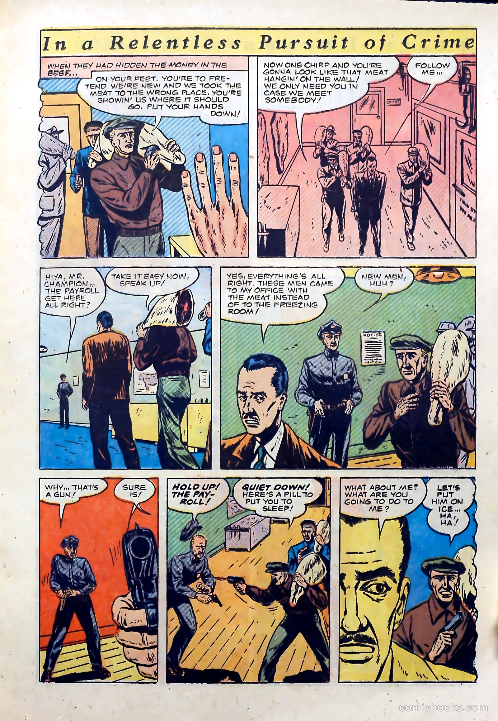 The Perfect Crime #21 (1952) — page 13 of 36