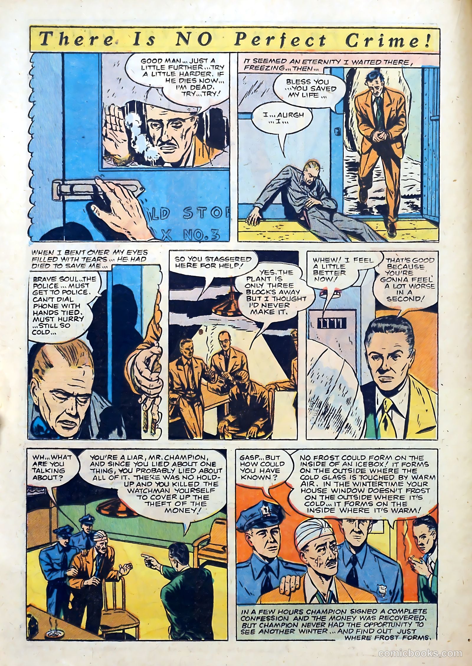 The Perfect Crime #21 (1952) — page 16 of 36