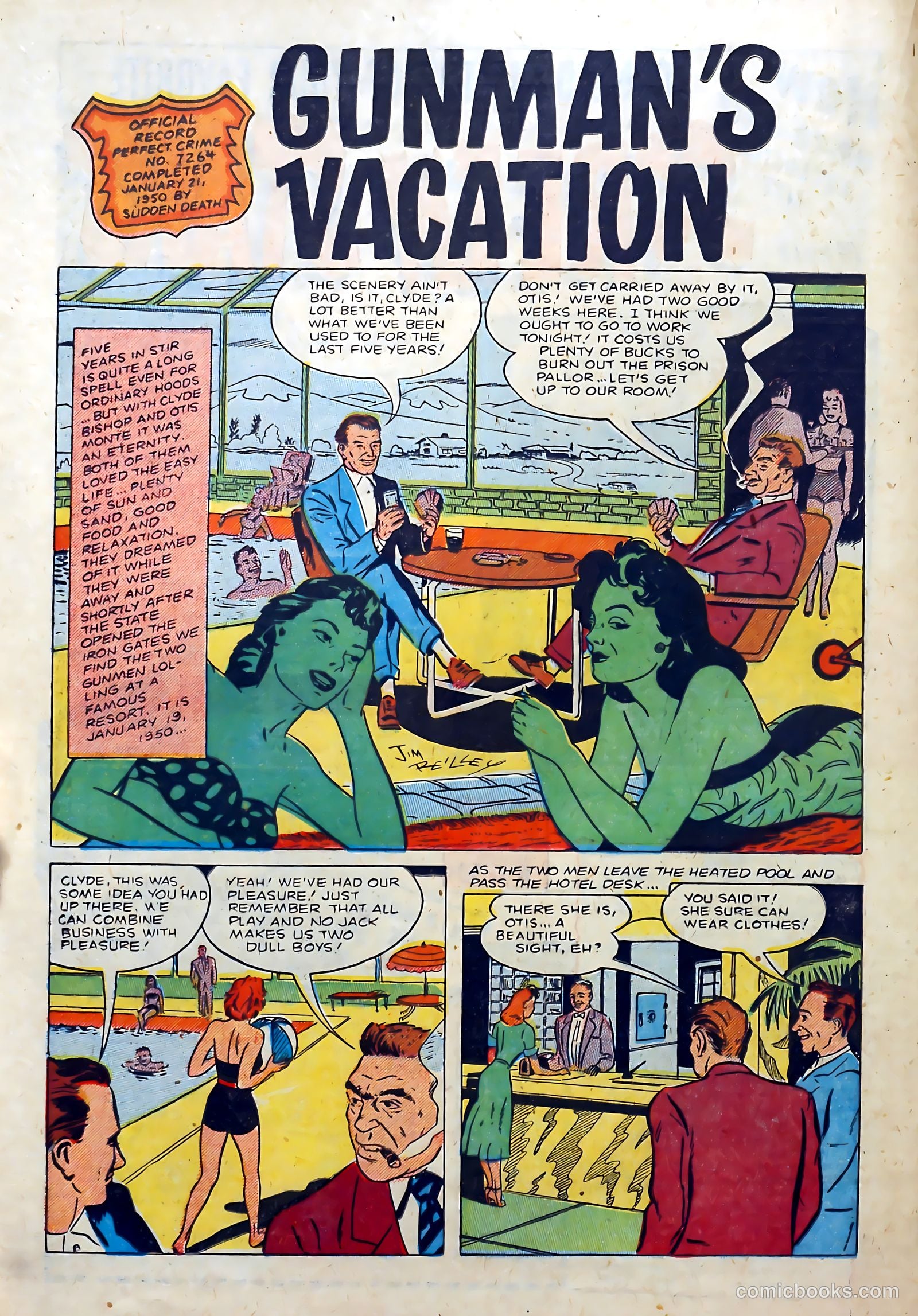 The Perfect Crime #21 (1952) — page 18 of 36