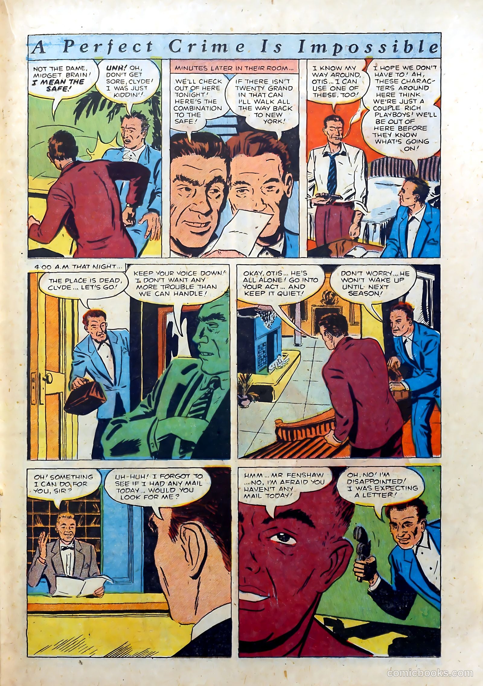 The Perfect Crime #21 (1952) — page 19 of 36