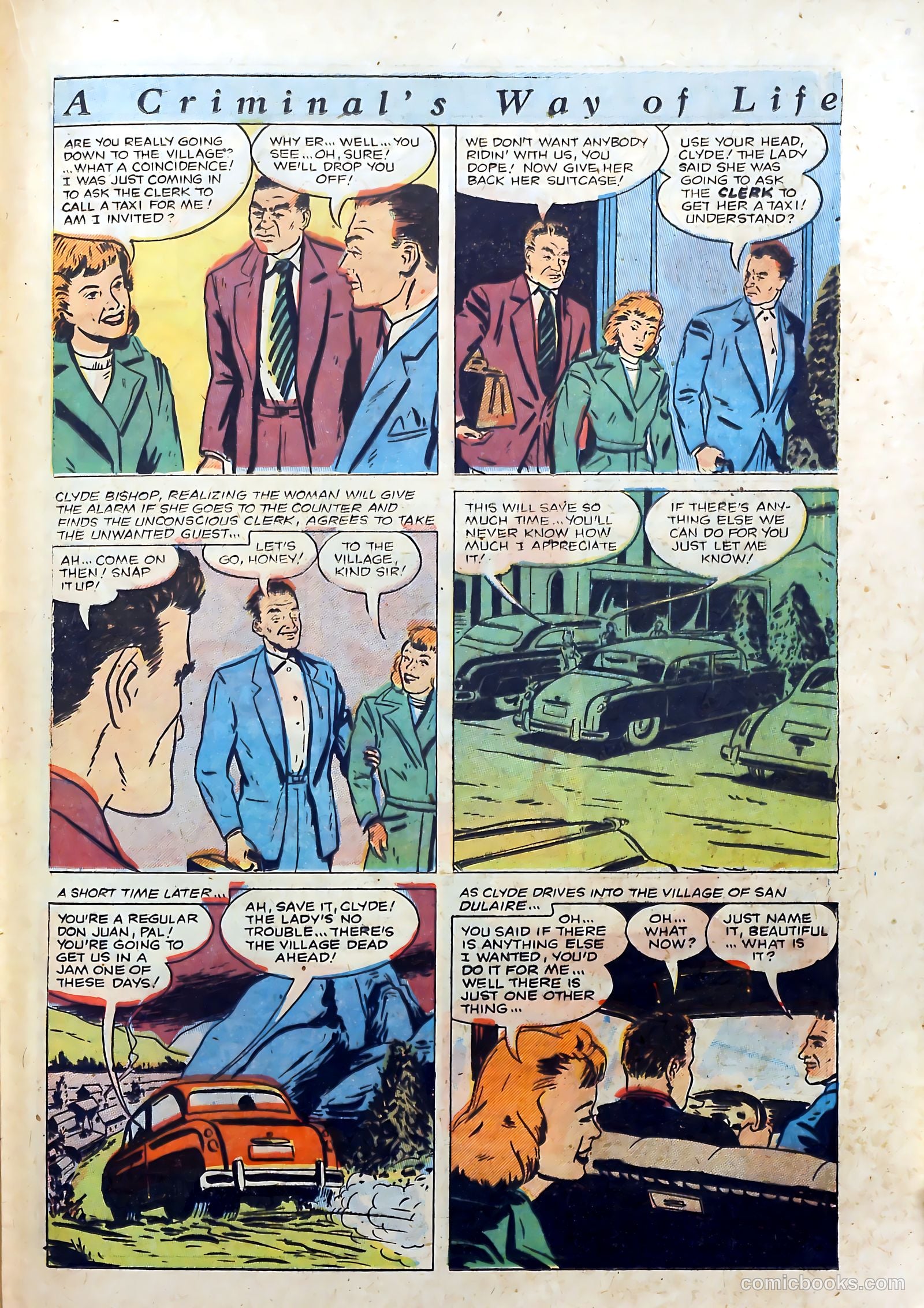 The Perfect Crime #21 (1952) — page 21 of 36