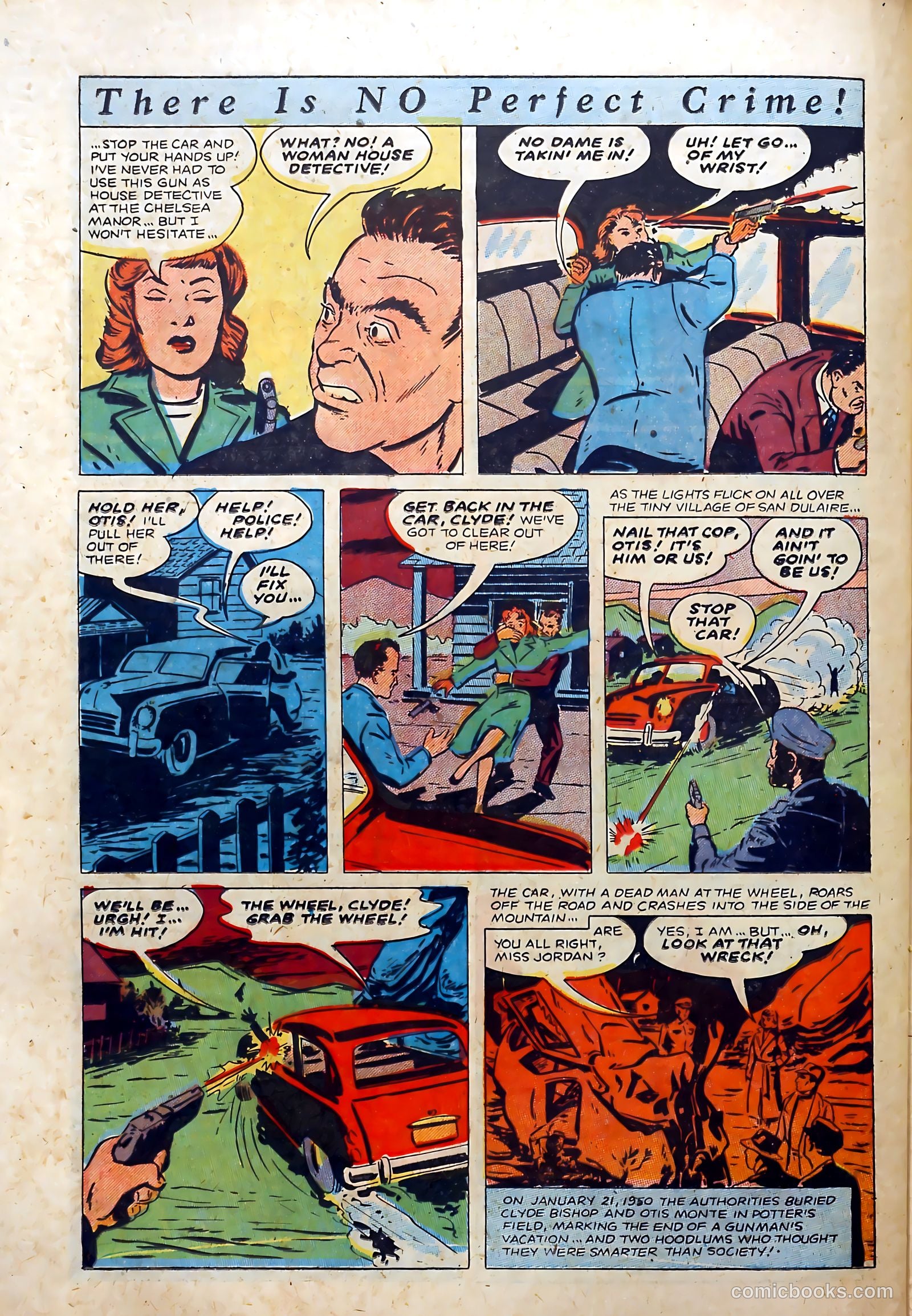 The Perfect Crime #21 (1952) — page 22 of 36