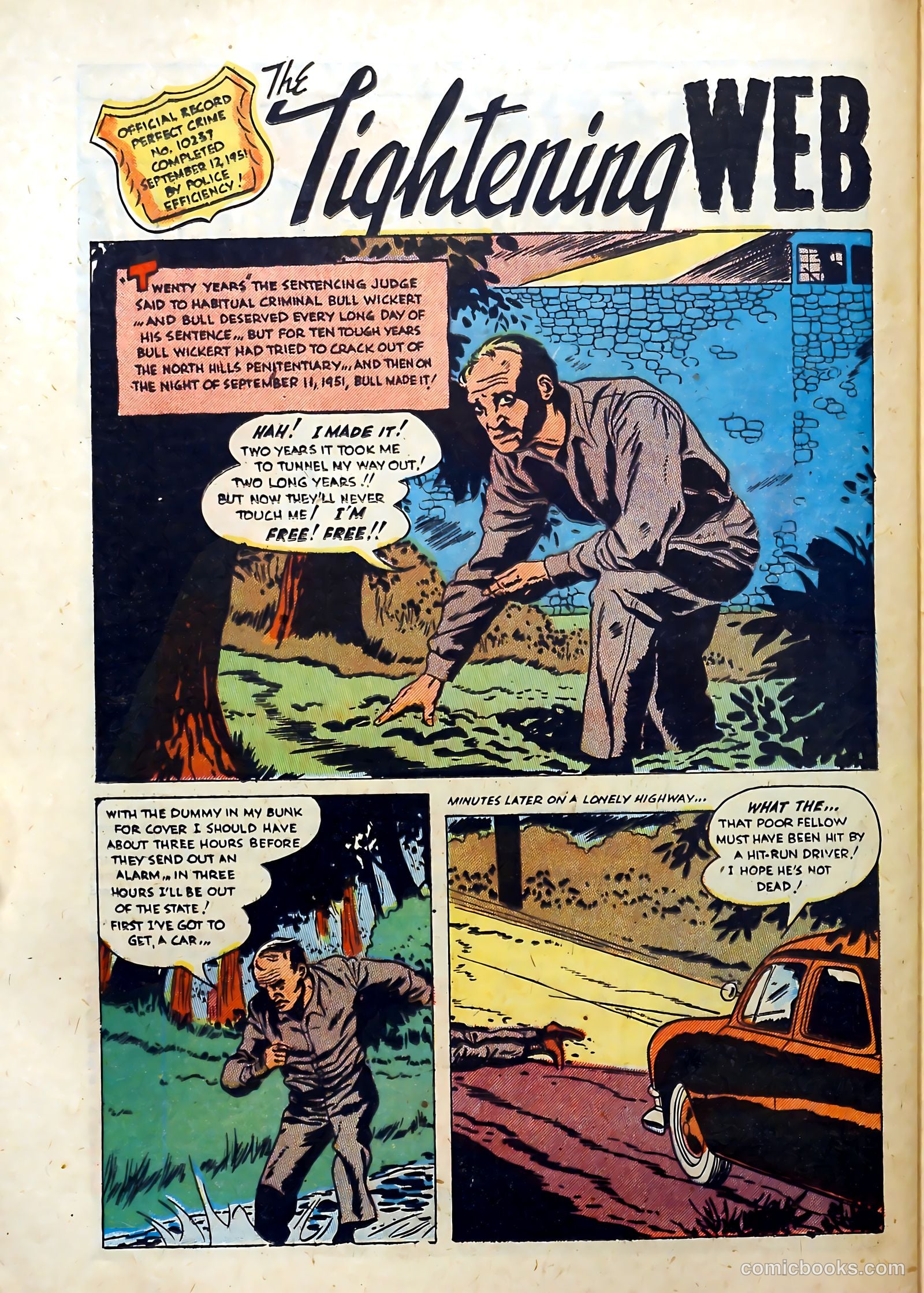 The Perfect Crime #21 (1952) — page 24 of 36