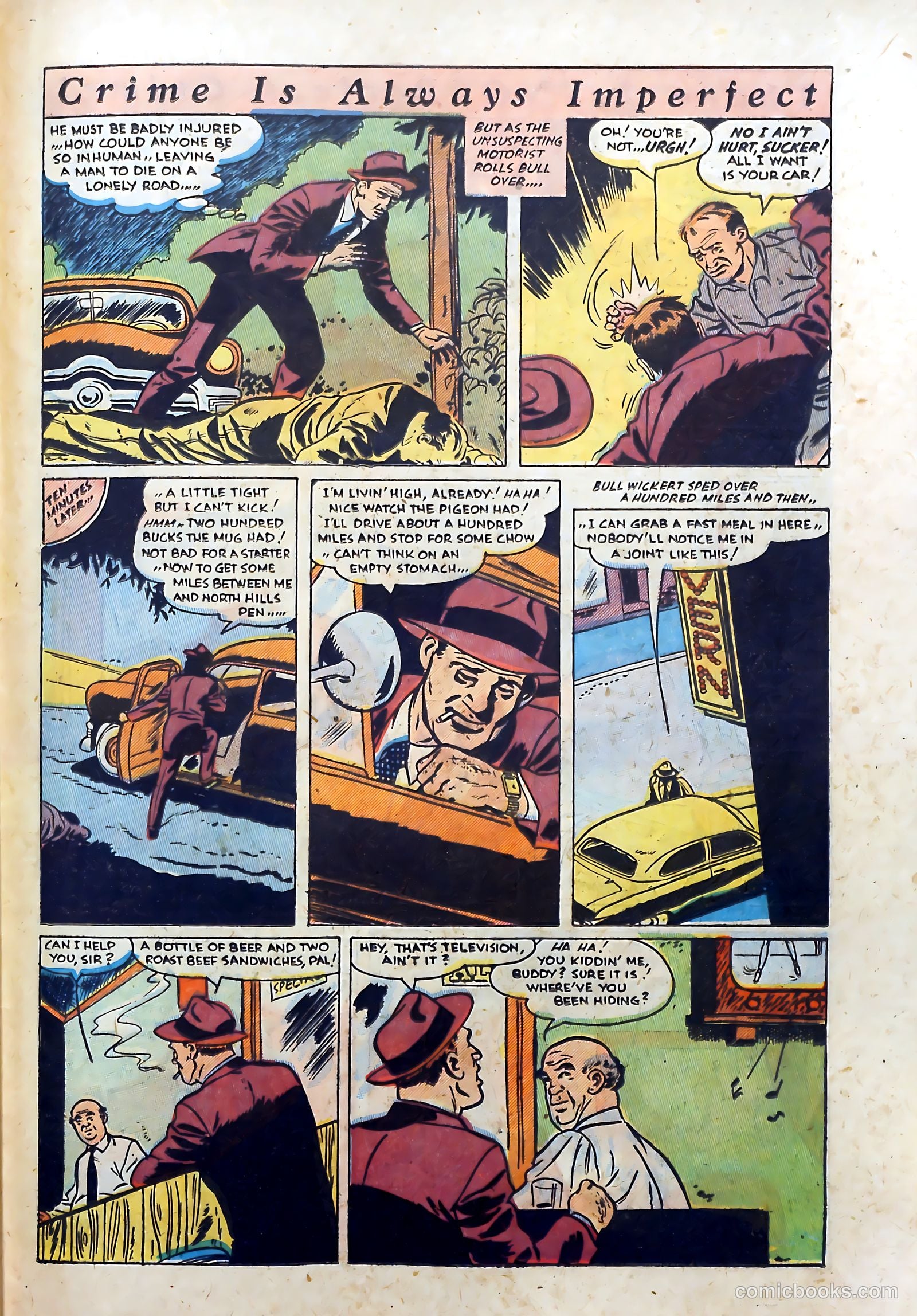 The Perfect Crime #21 (1952) — page 25 of 36