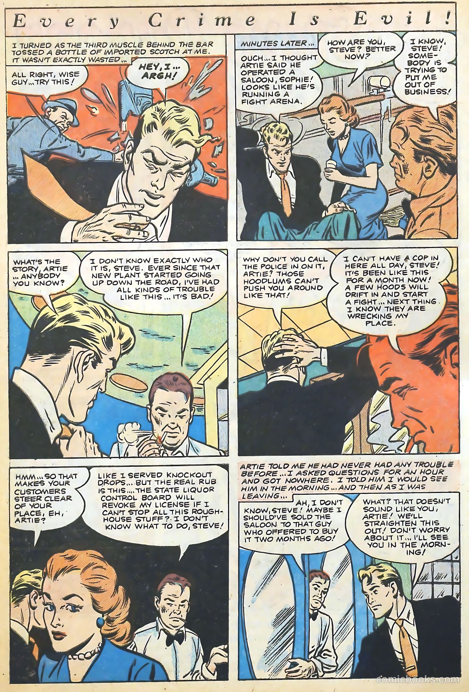 The Perfect Crime #22 (1952) — page 5 of 37