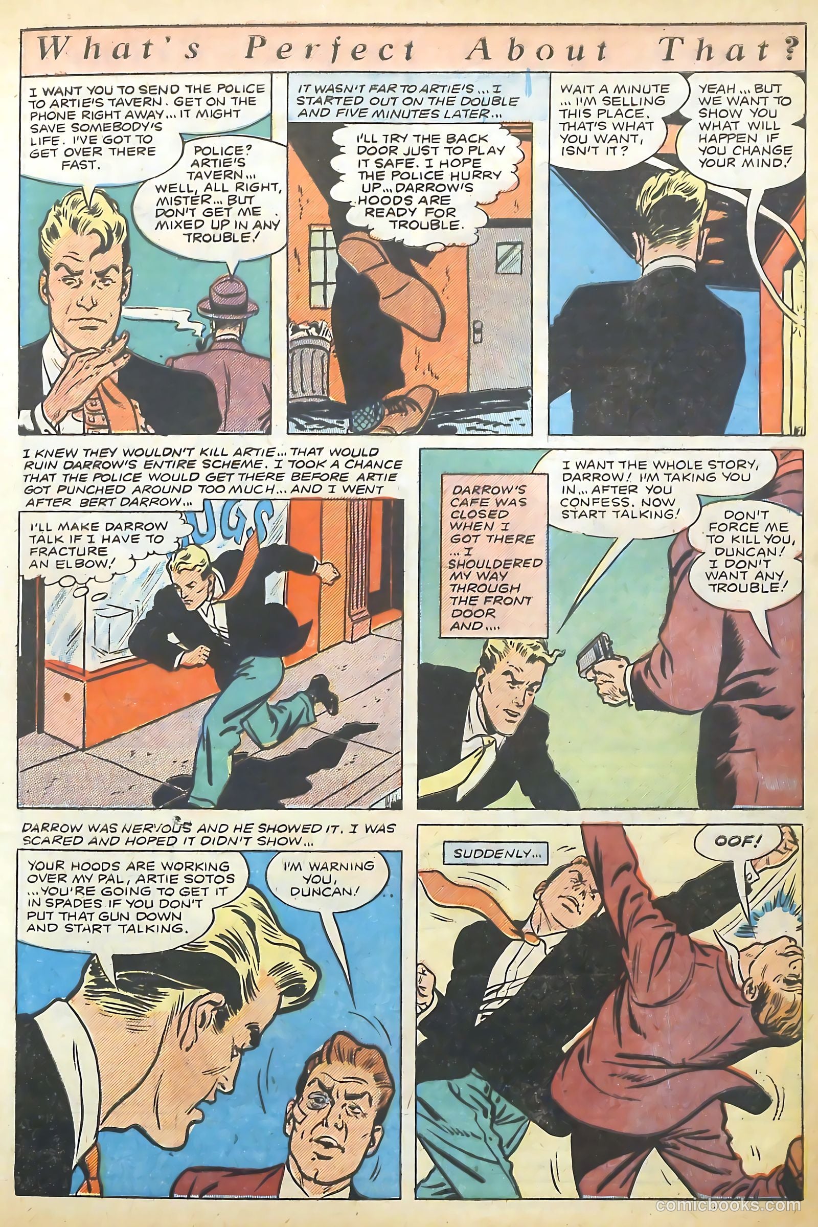 The Perfect Crime #22 (1952) — page 10 of 37