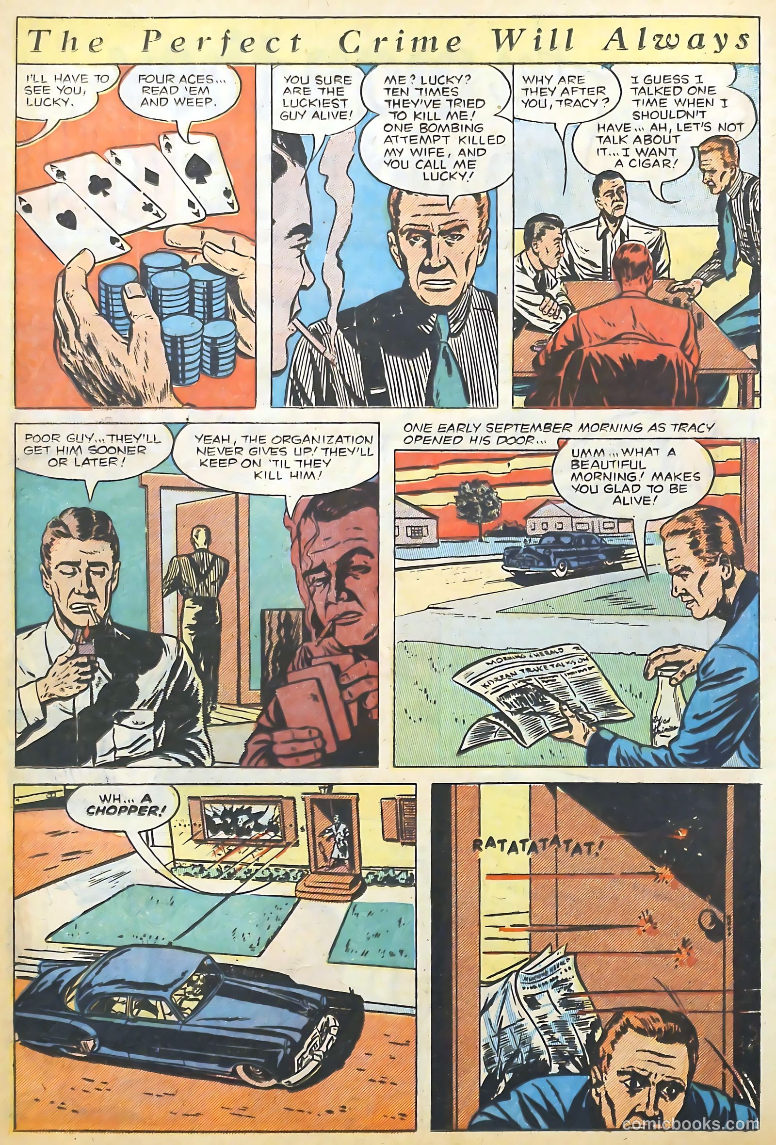 The Perfect Crime #22 (1952) — page 13 of 37