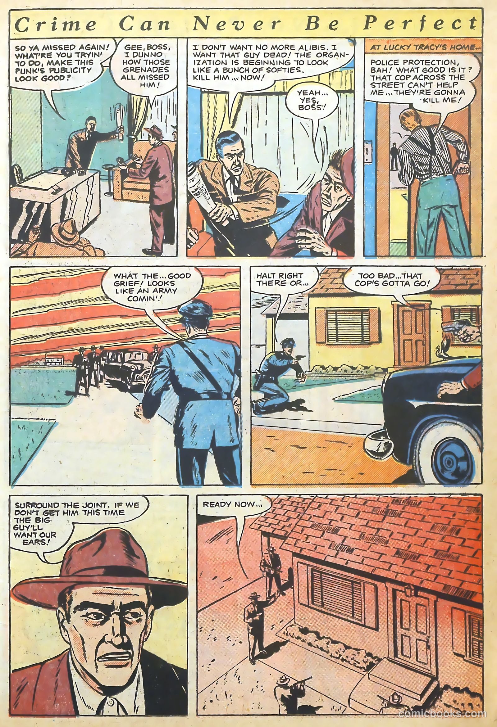 The Perfect Crime #22 (1952) — page 16 of 37