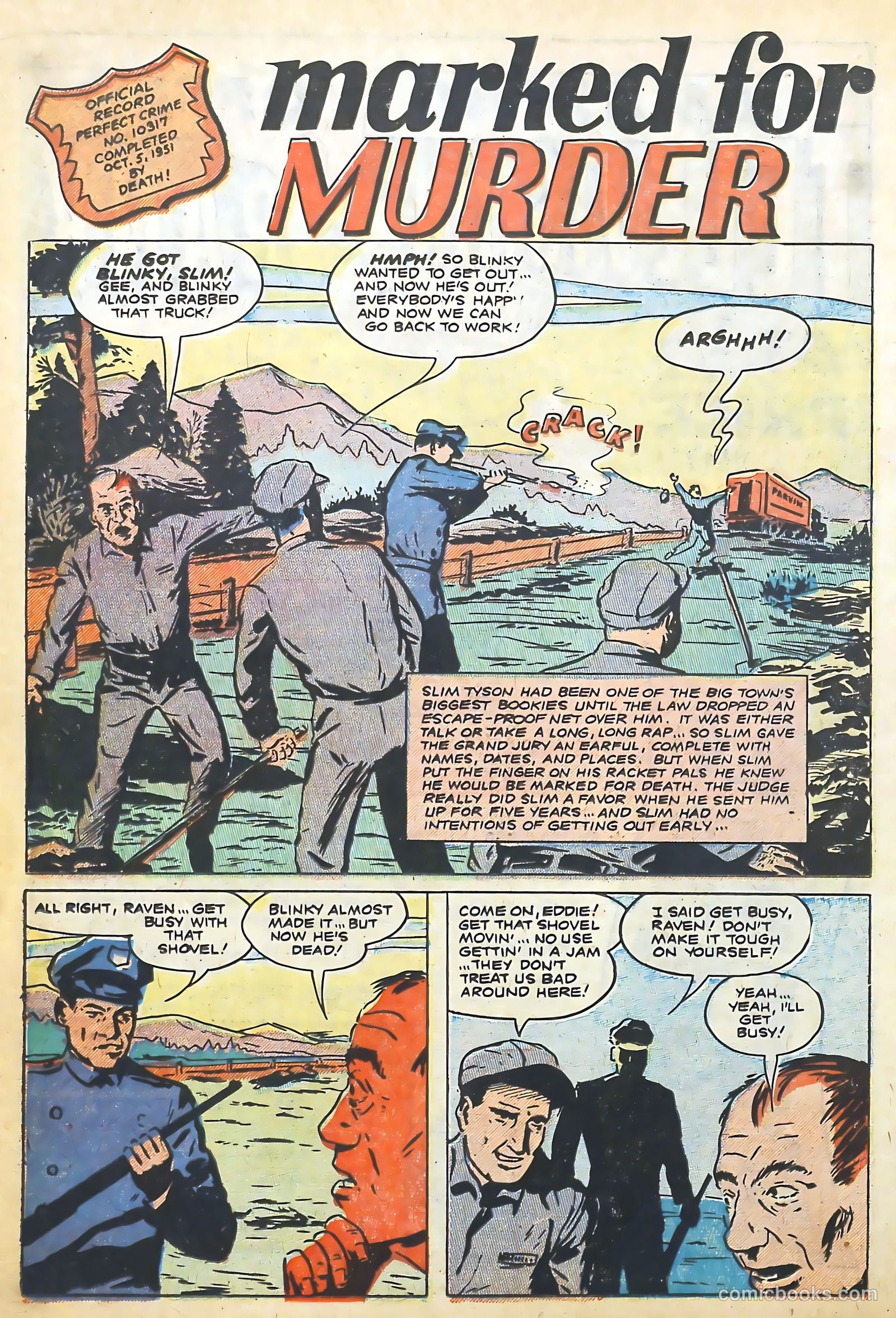 The Perfect Crime #22 (1952) — page 19 of 37