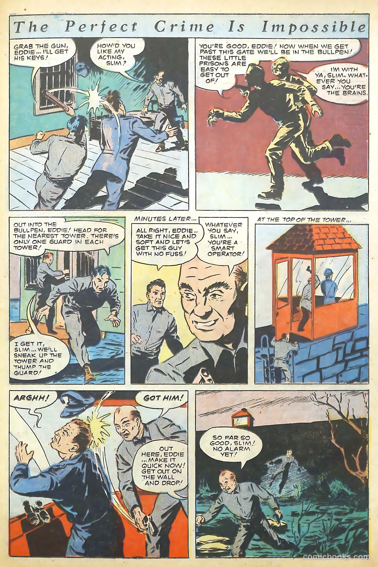 The Perfect Crime #22 (1952) — page 22 of 37