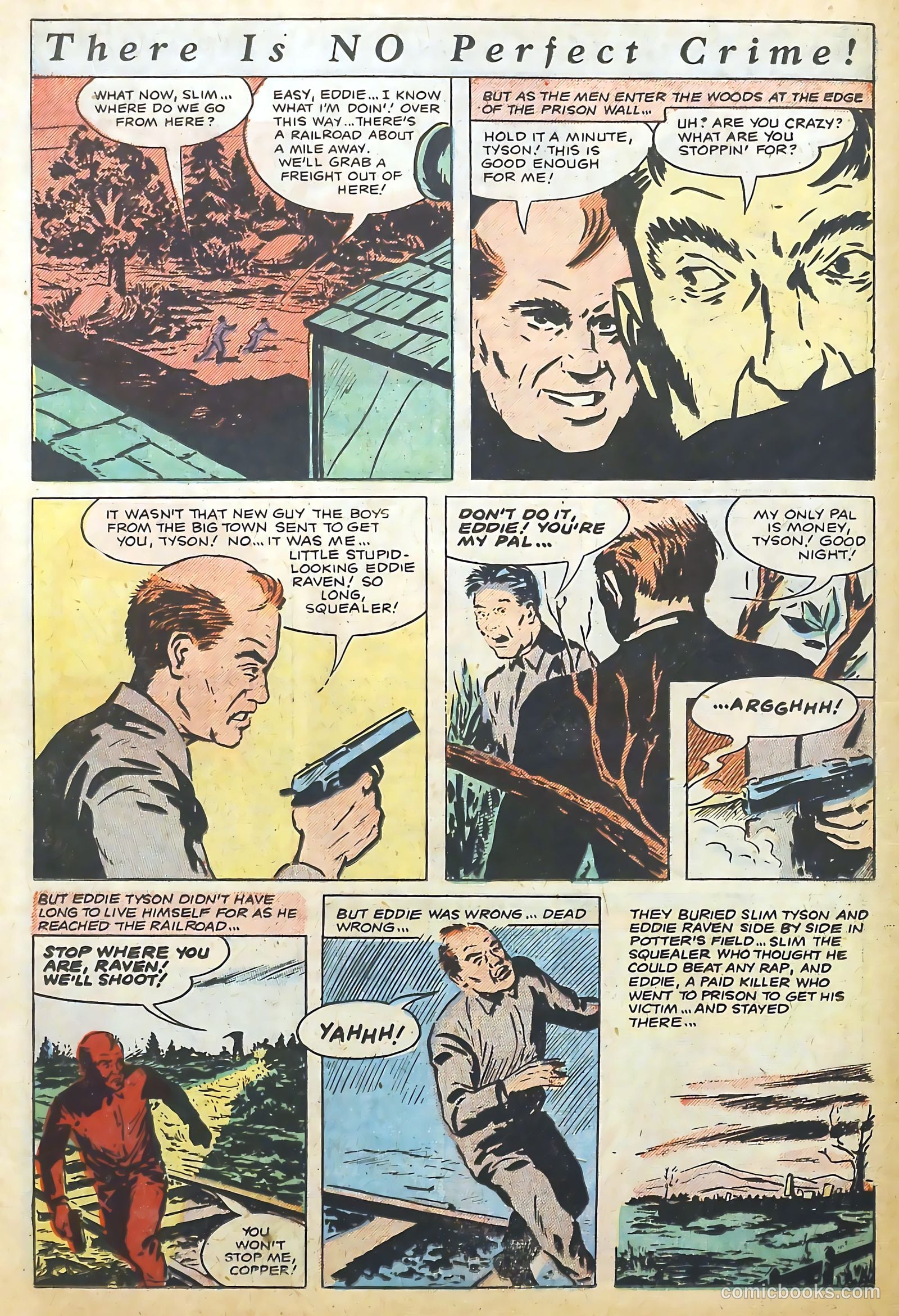 The Perfect Crime #22 (1952) — page 23 of 37