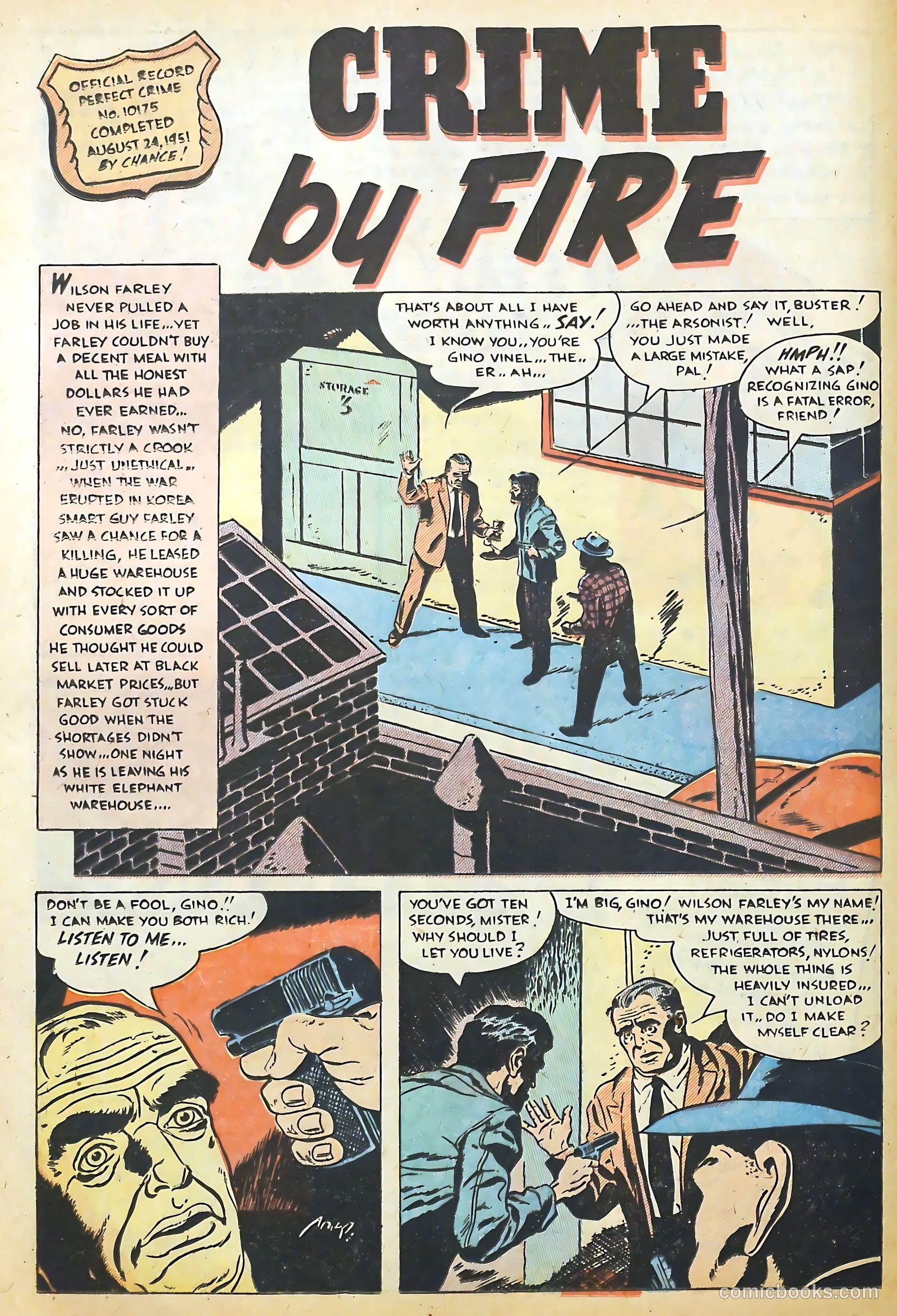 The Perfect Crime #22 (1952) — page 25 of 37