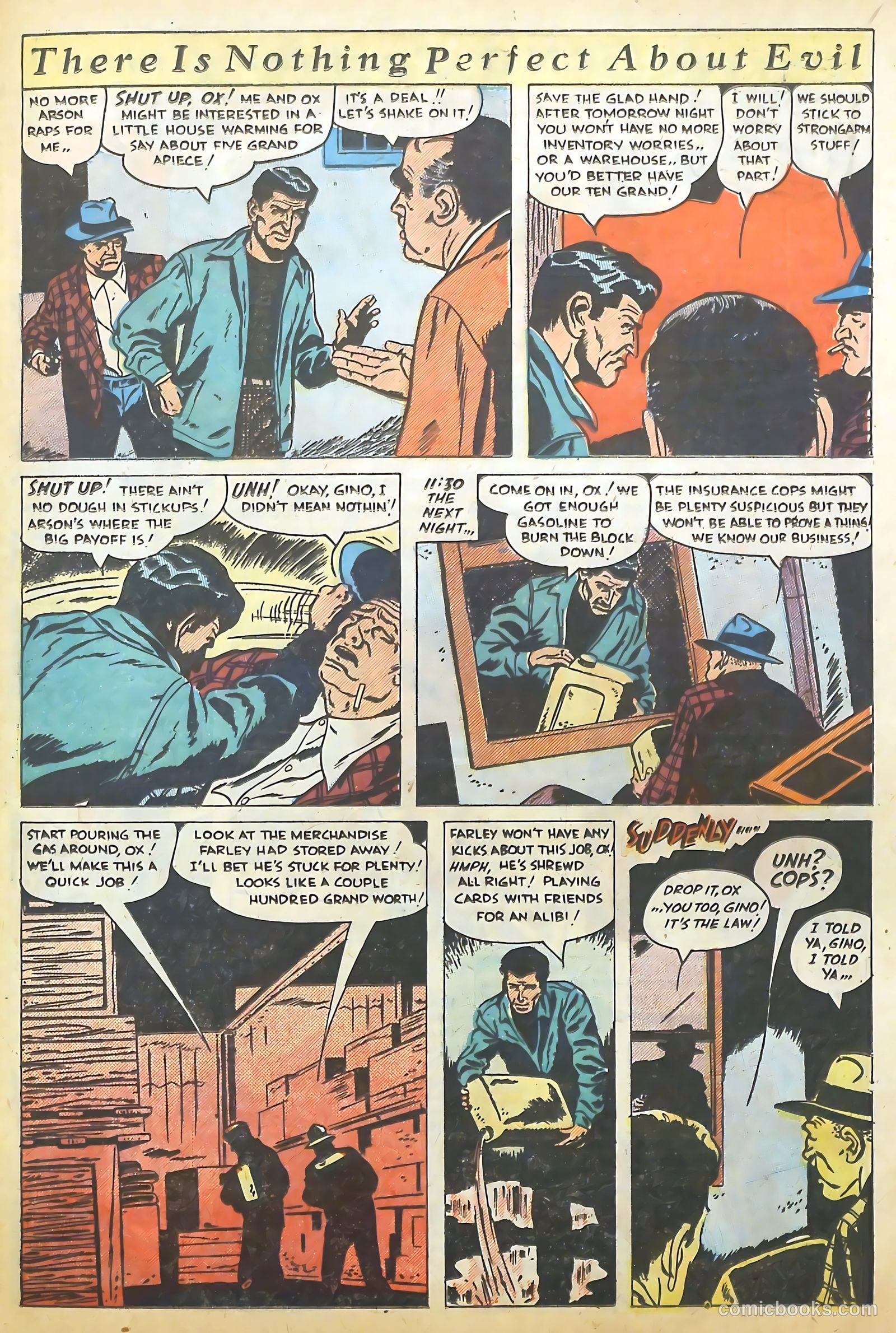 The Perfect Crime #22 (1952) — page 26 of 37