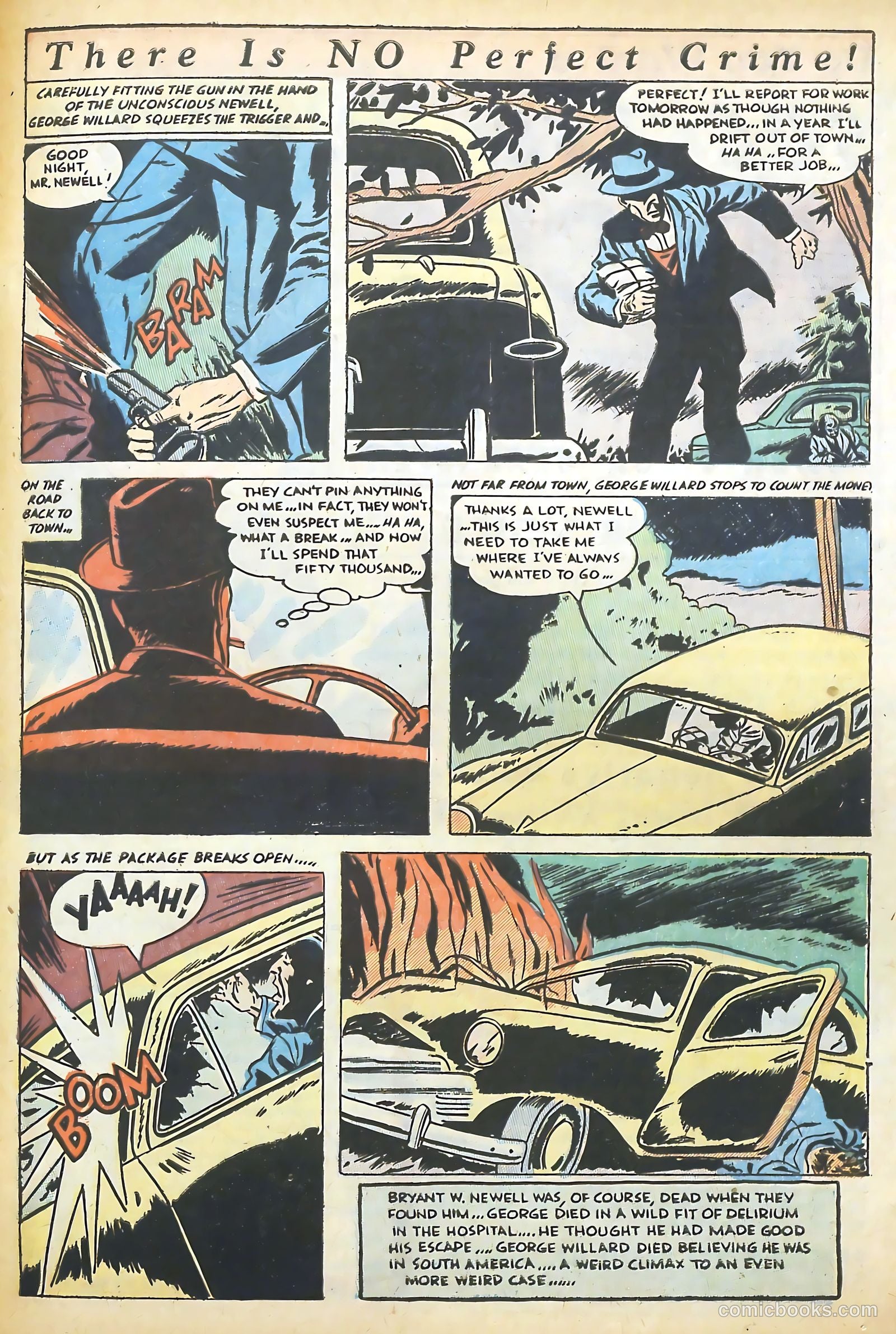 The Perfect Crime #22 (1952) — page 34 of 37