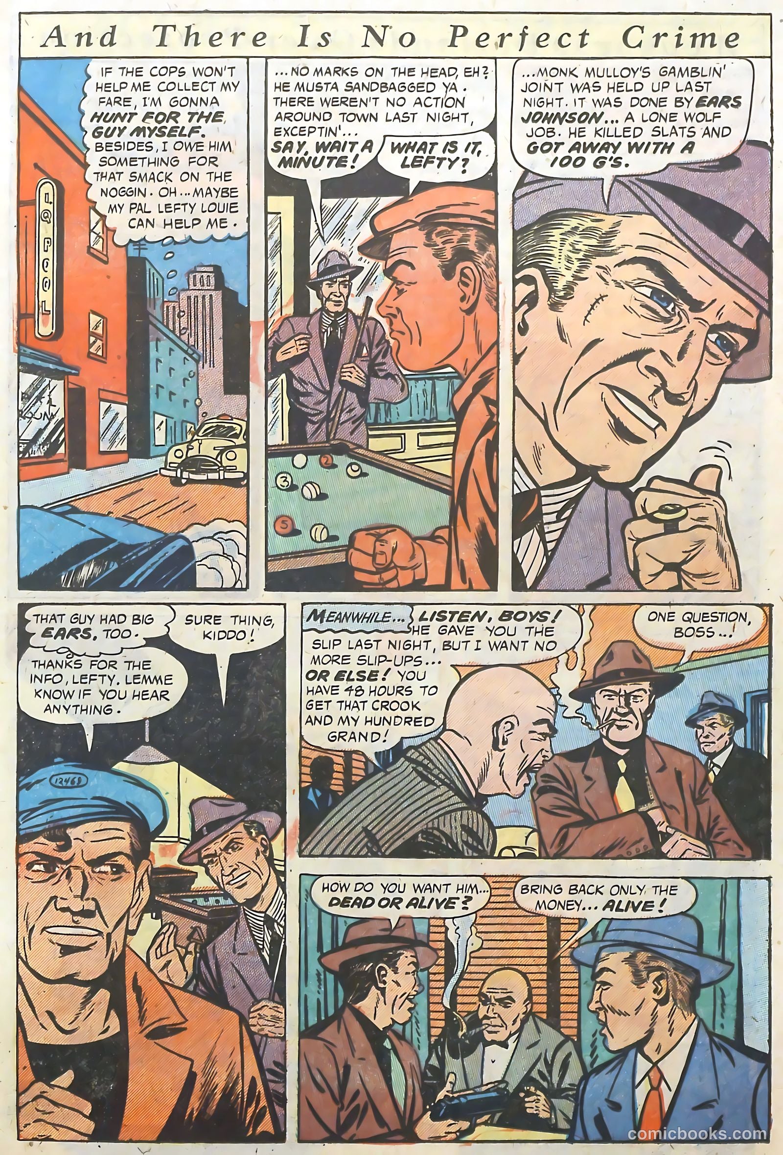 The Perfect Crime #23 (1952) — page 14 of 37