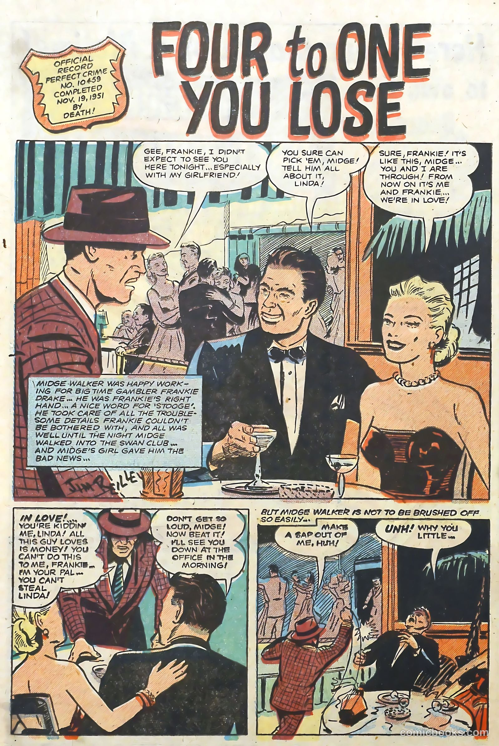 The Perfect Crime #23 (1952) — page 19 of 37