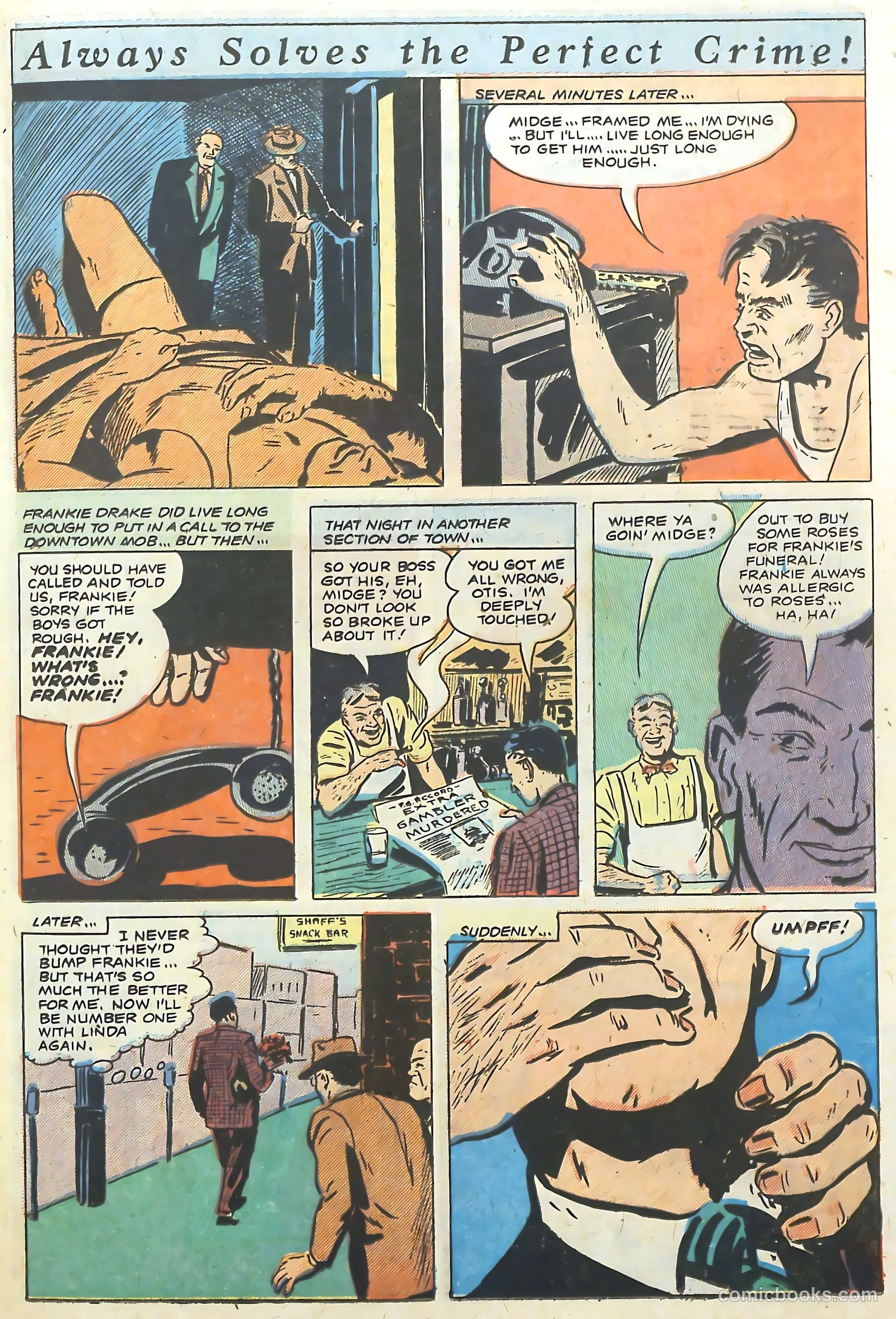 The Perfect Crime #23 (1952) — page 22 of 37
