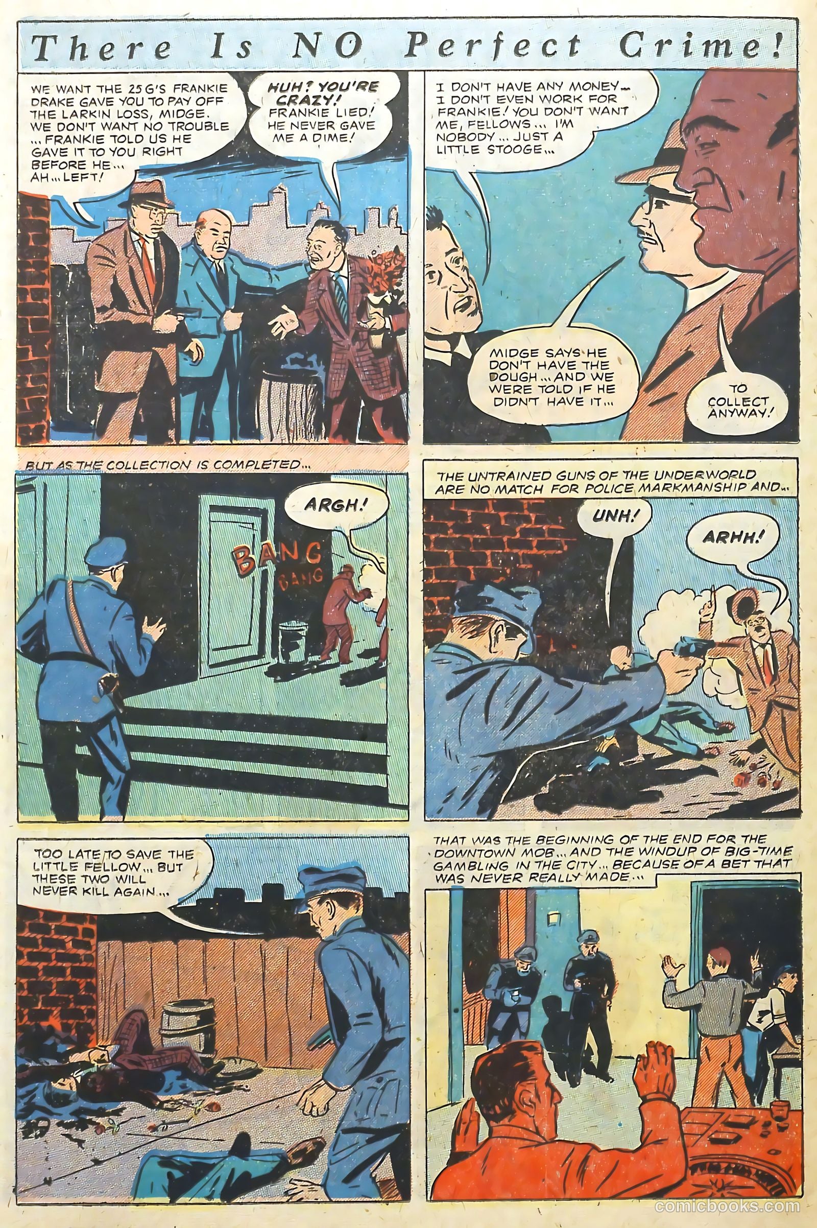 The Perfect Crime #23 (1952) — page 23 of 37