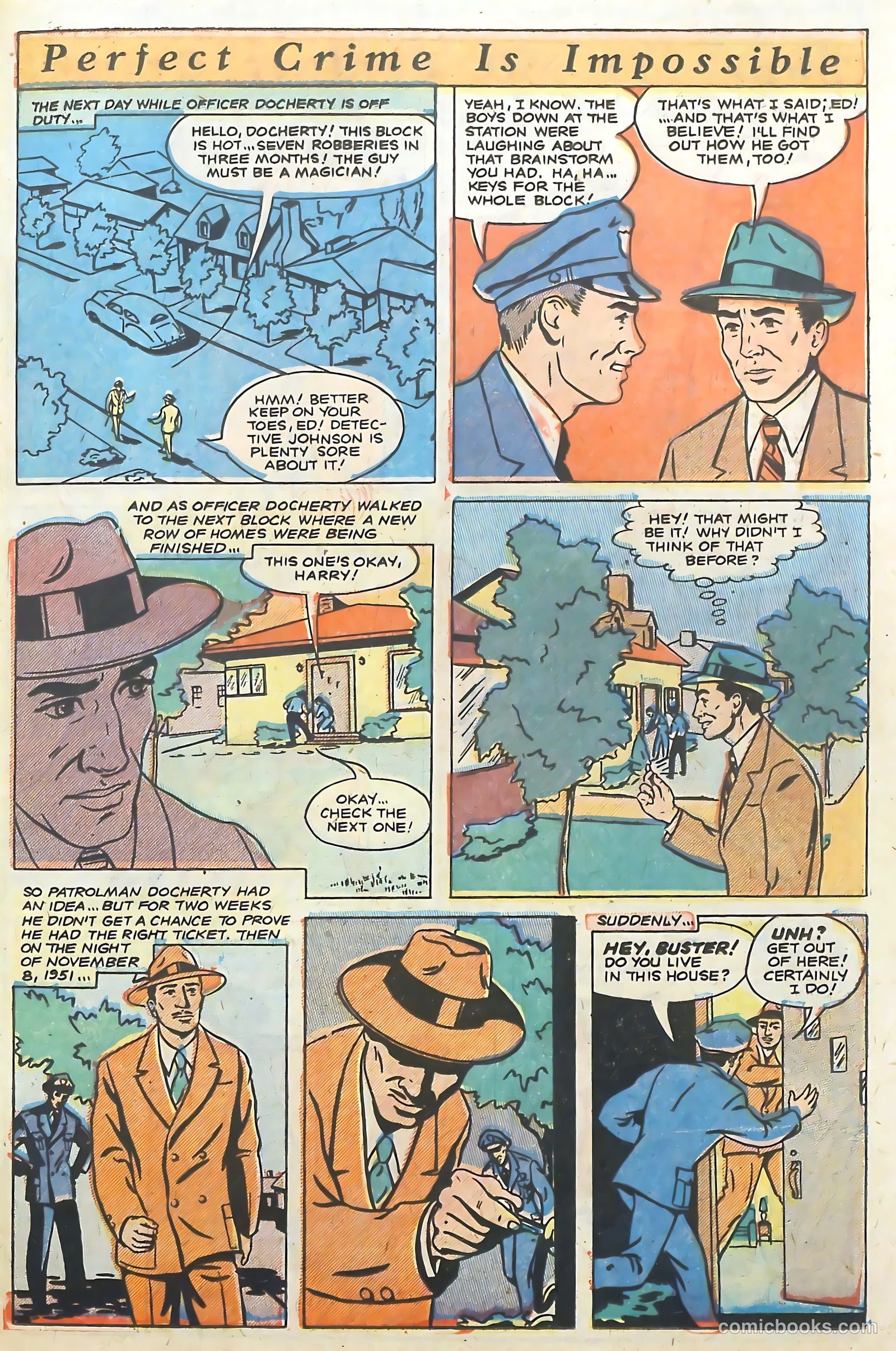 The Perfect Crime #23 (1952) — page 26 of 37