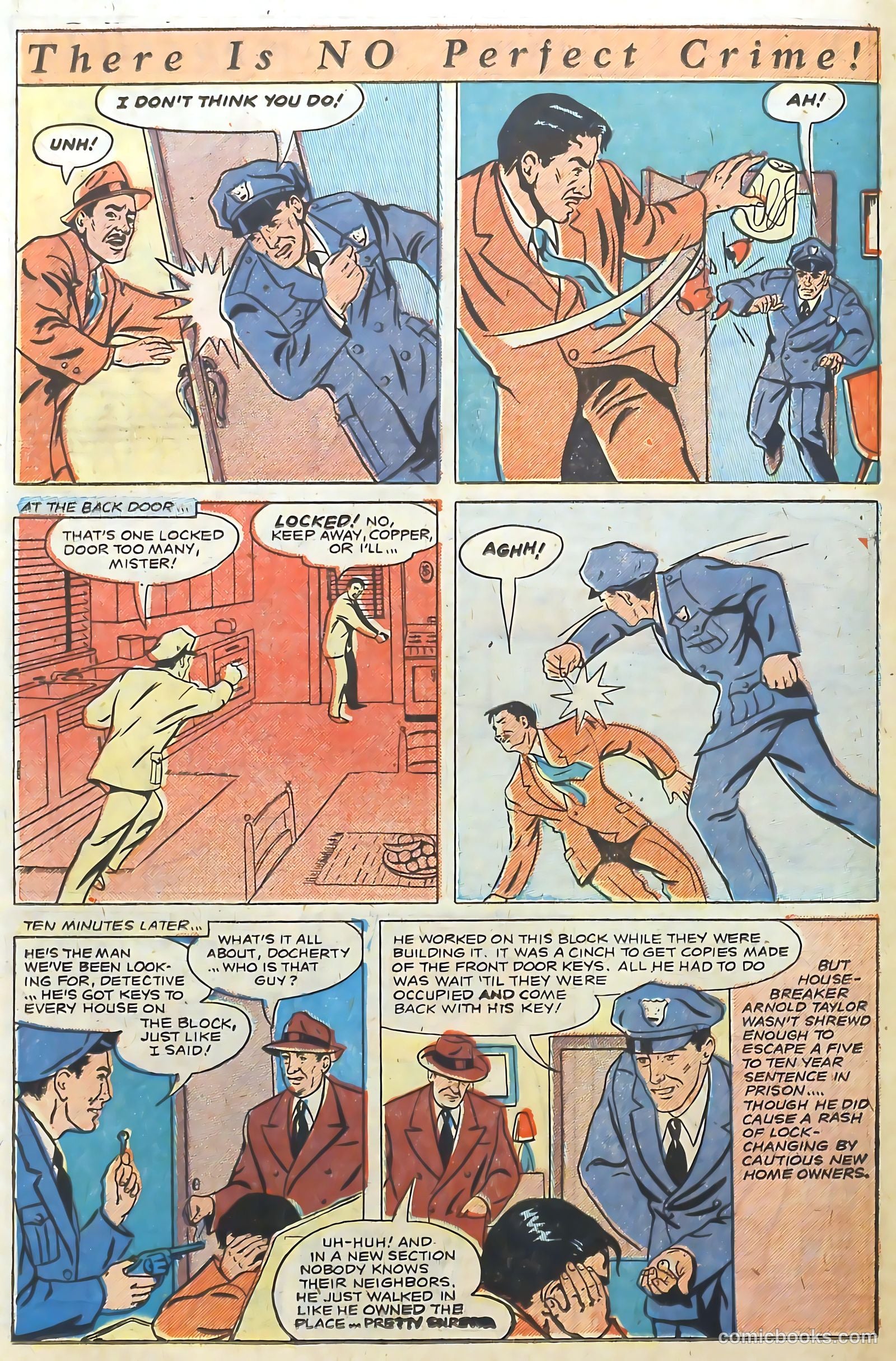 The Perfect Crime #23 (1952) — page 27 of 37