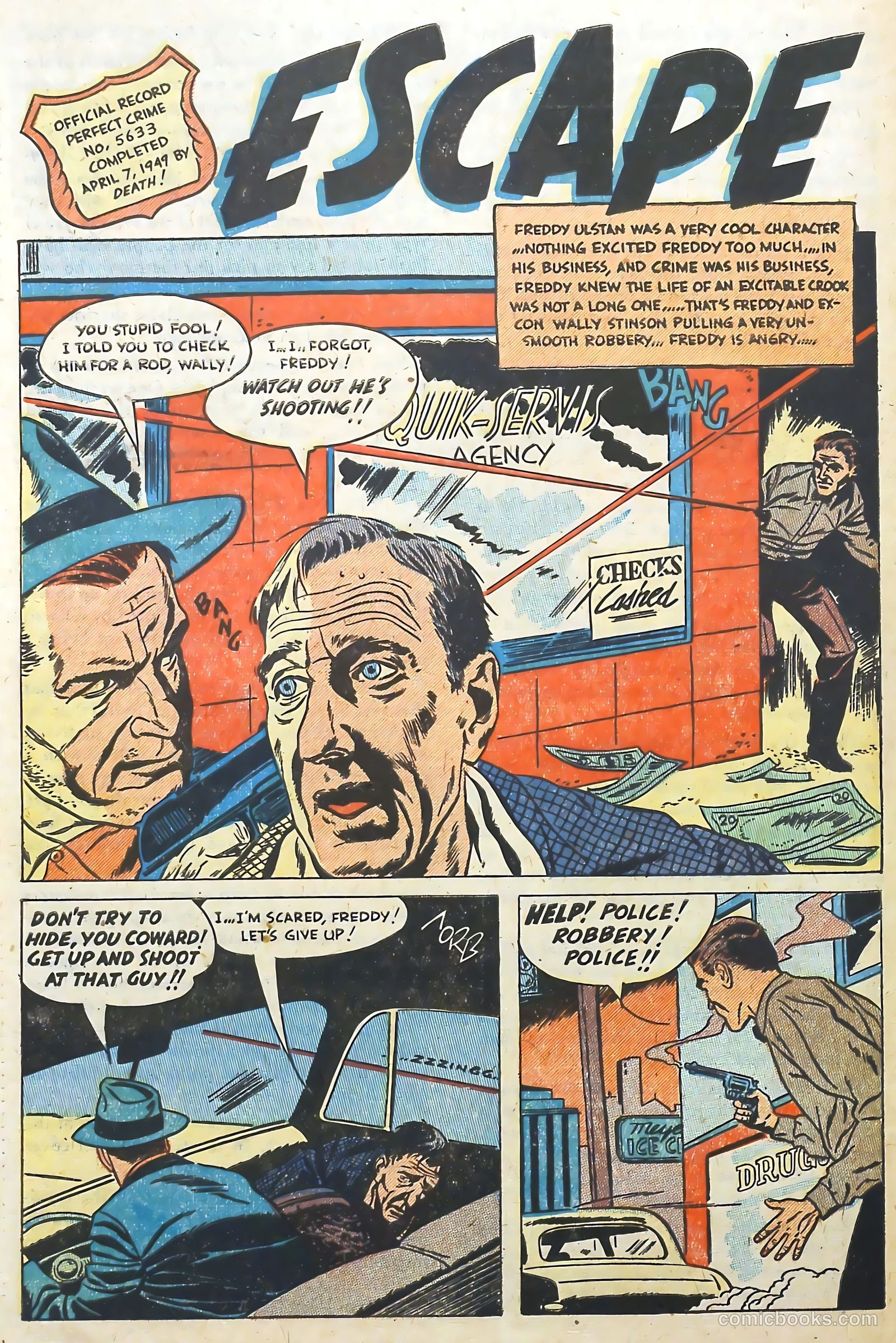 The Perfect Crime #23 (1952) — page 31 of 37