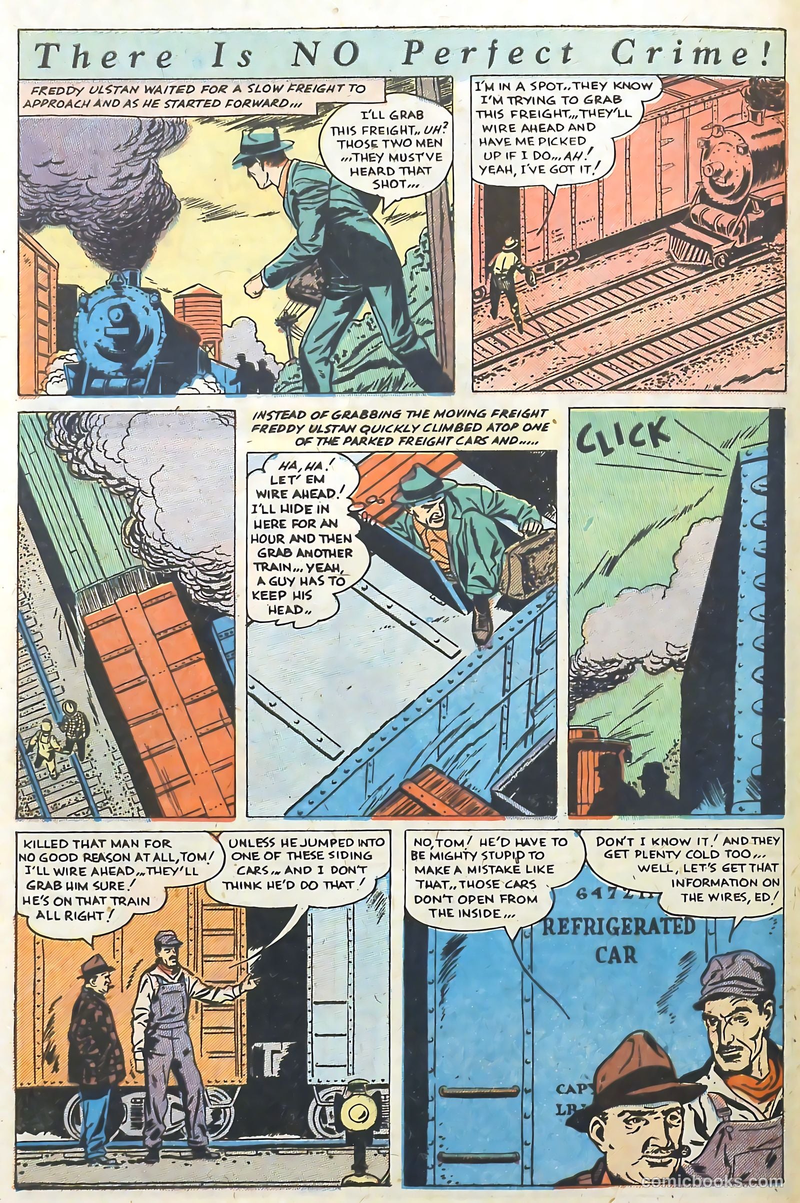 The Perfect Crime #23 (1952) — page 33 of 37