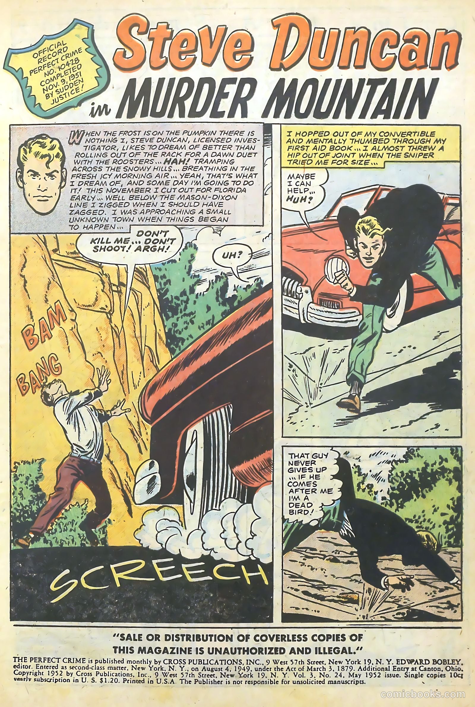 The Perfect Crime #24 (1952) — page 4 of 37