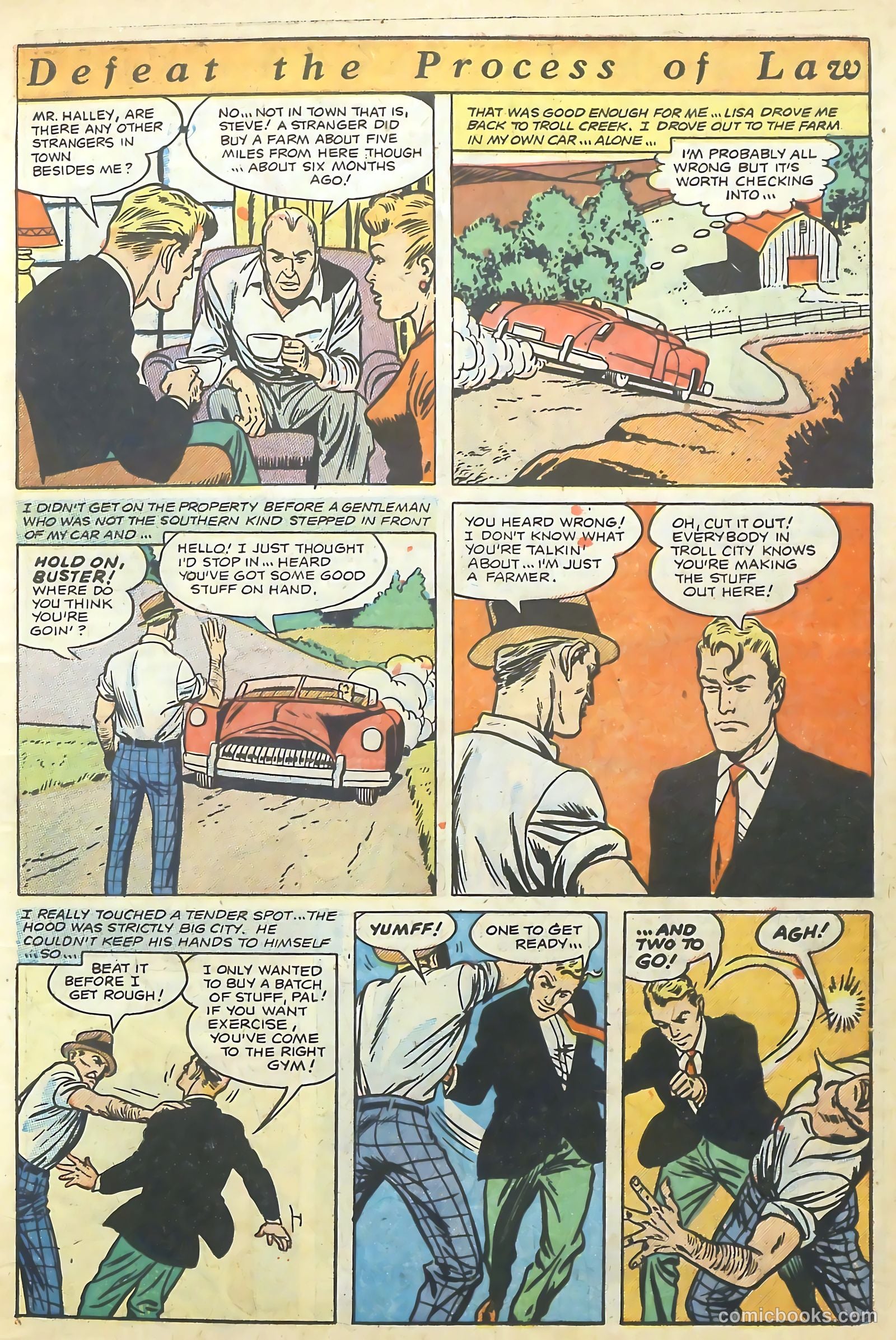 The Perfect Crime #24 (1952) — page 8 of 37