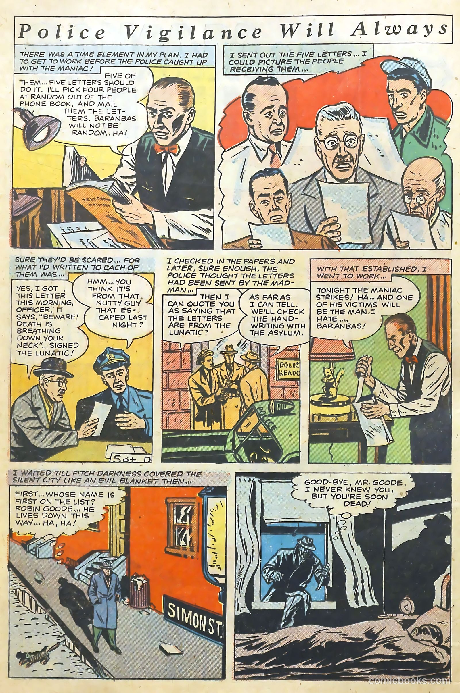 The Perfect Crime #24 (1952) — page 13 of 37