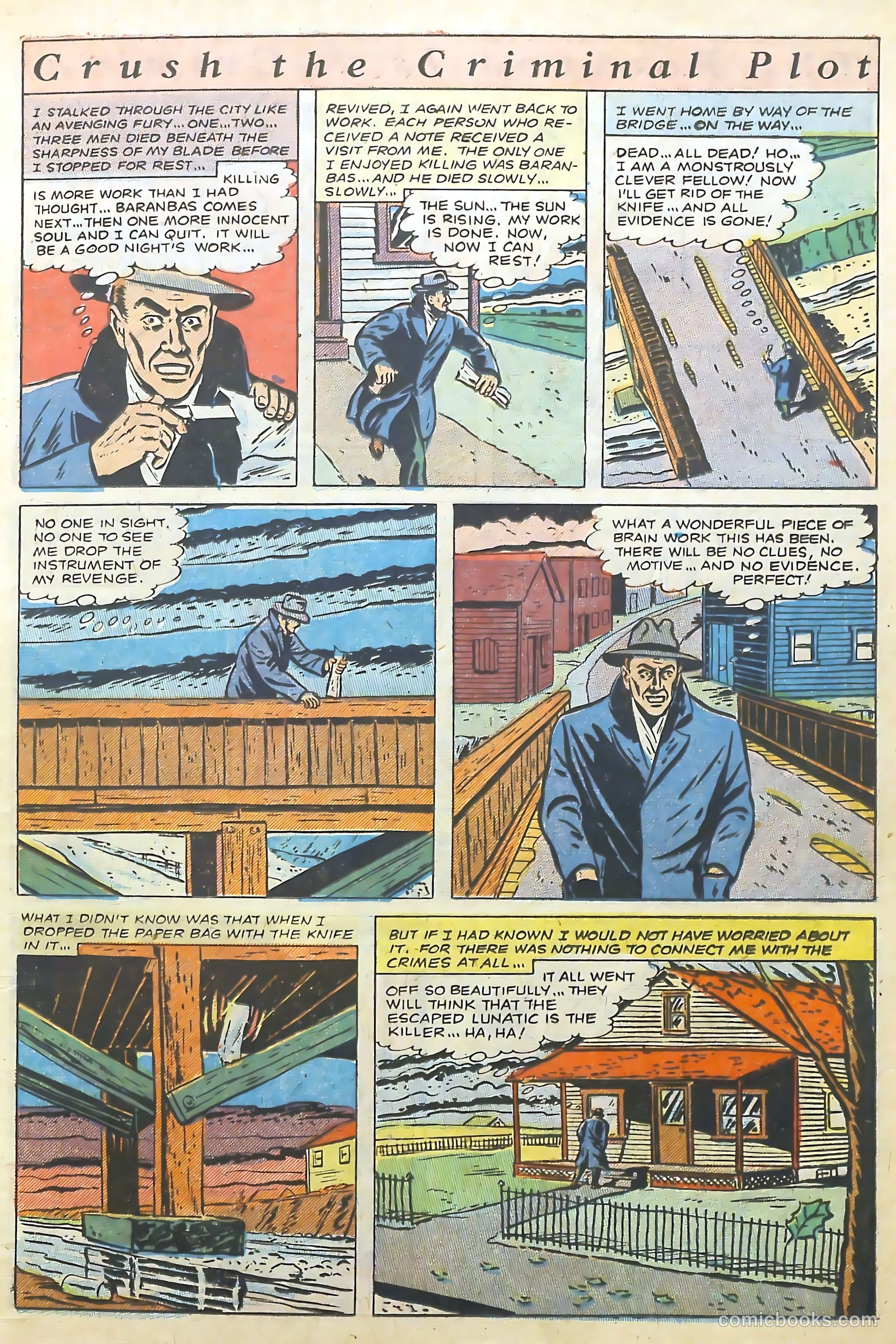 The Perfect Crime #24 (1952) — page 14 of 37