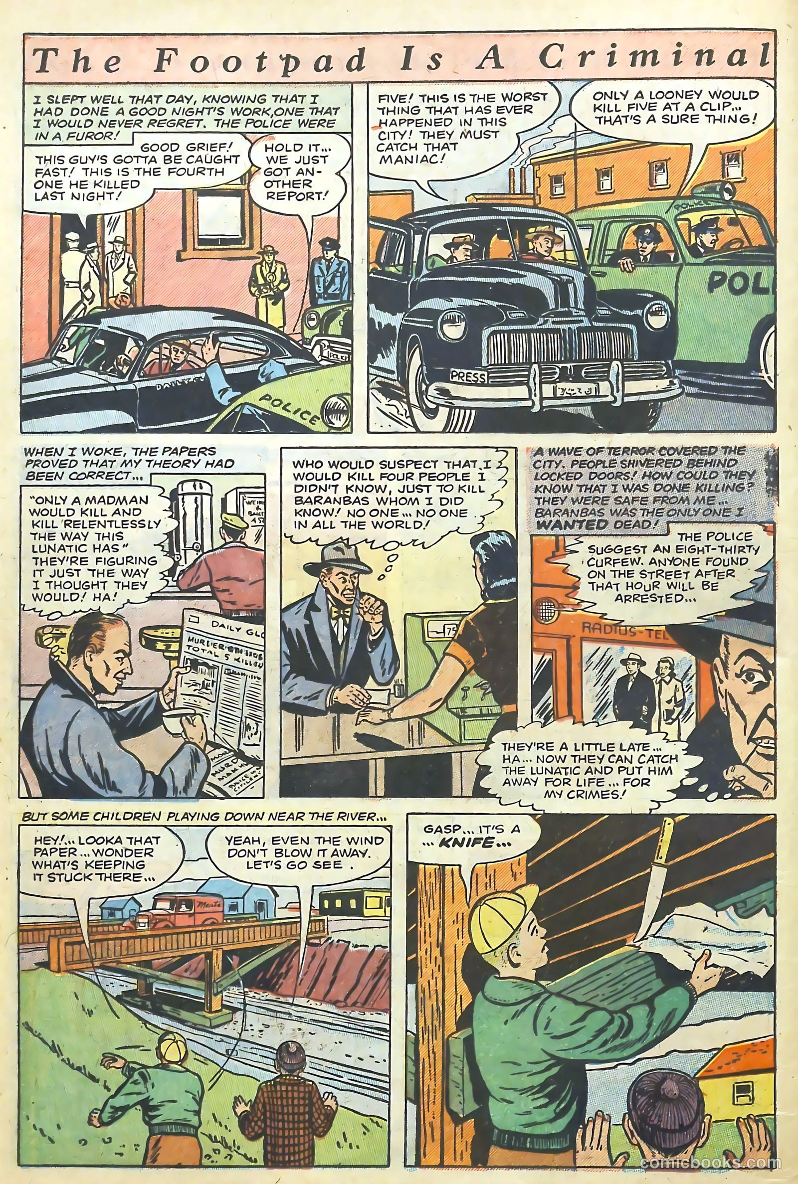 The Perfect Crime #24 (1952) — page 15 of 37