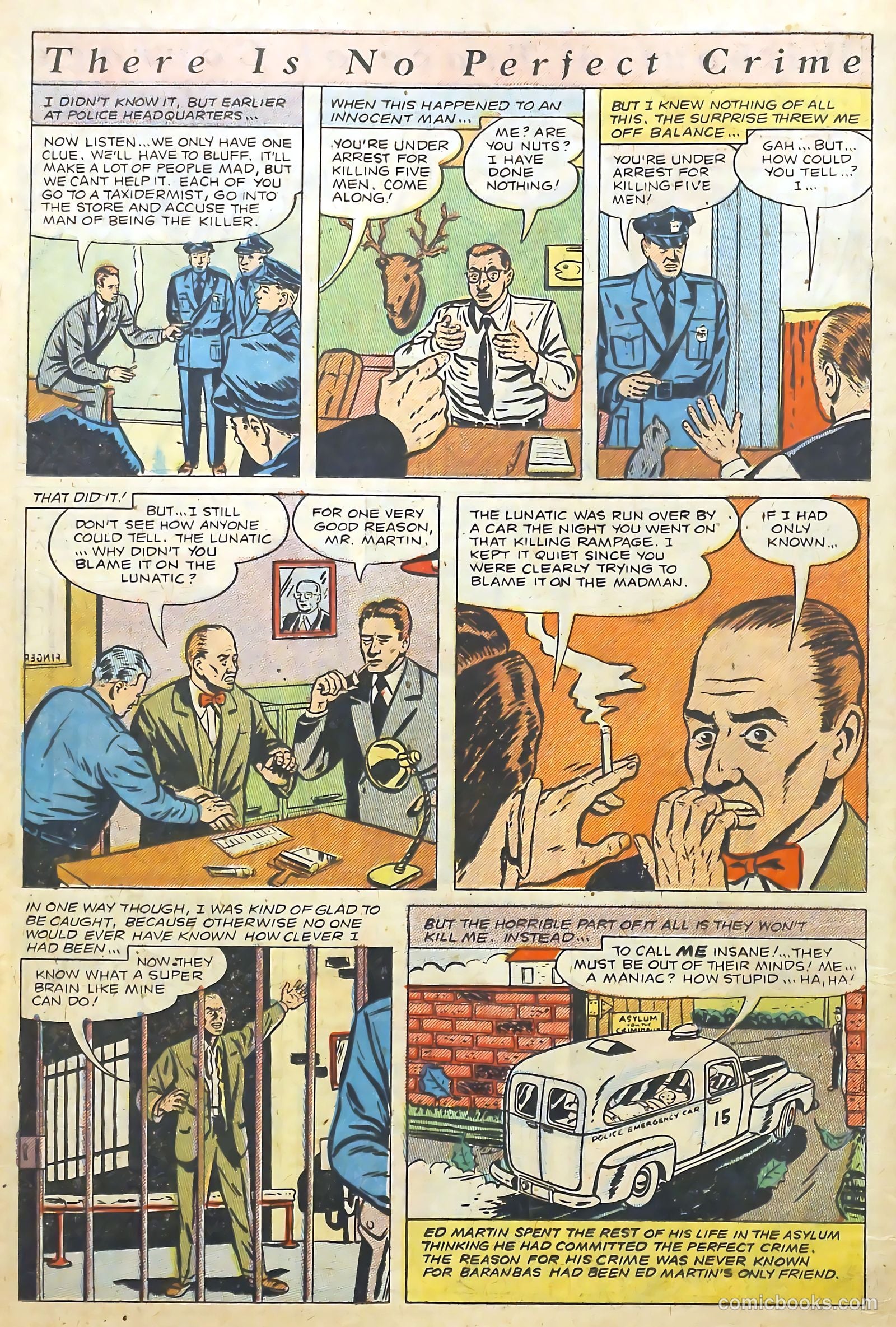 The Perfect Crime #24 (1952) — page 17 of 37