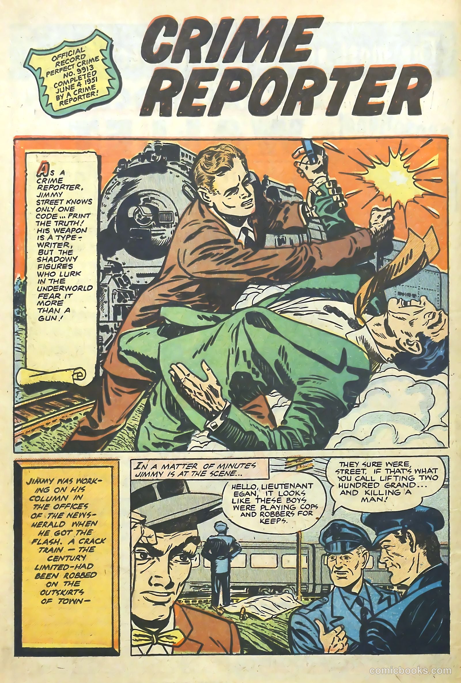 The Perfect Crime #24 (1952) — page 19 of 37