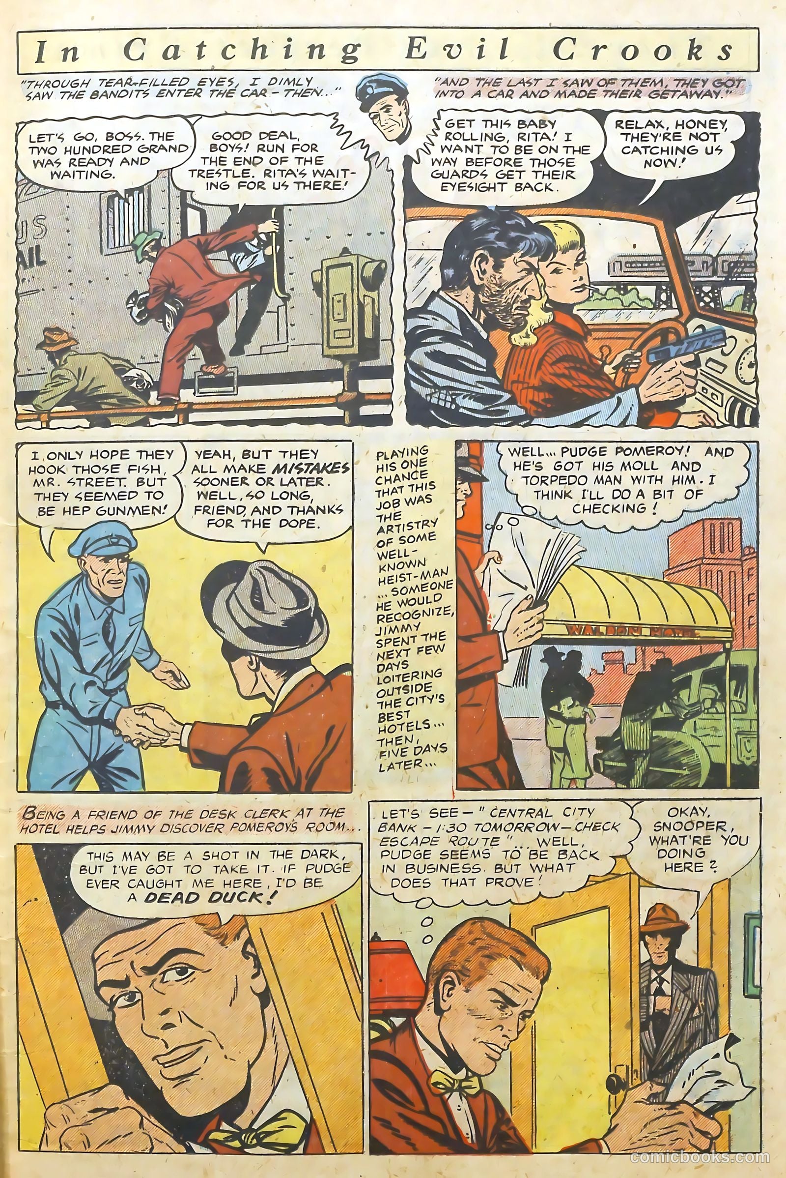 The Perfect Crime #24 (1952) — page 22 of 37