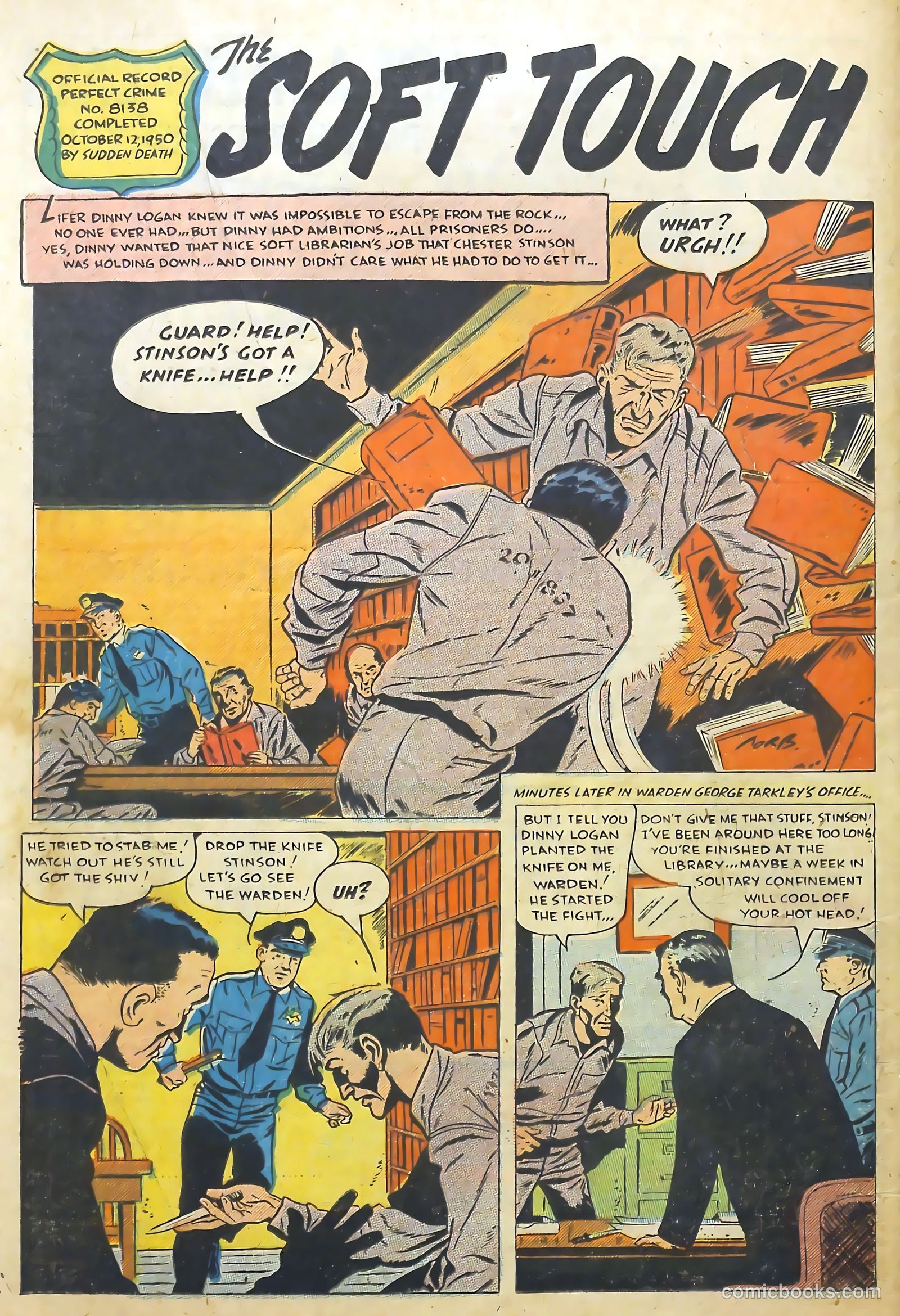 The Perfect Crime #24 (1952) — page 25 of 37
