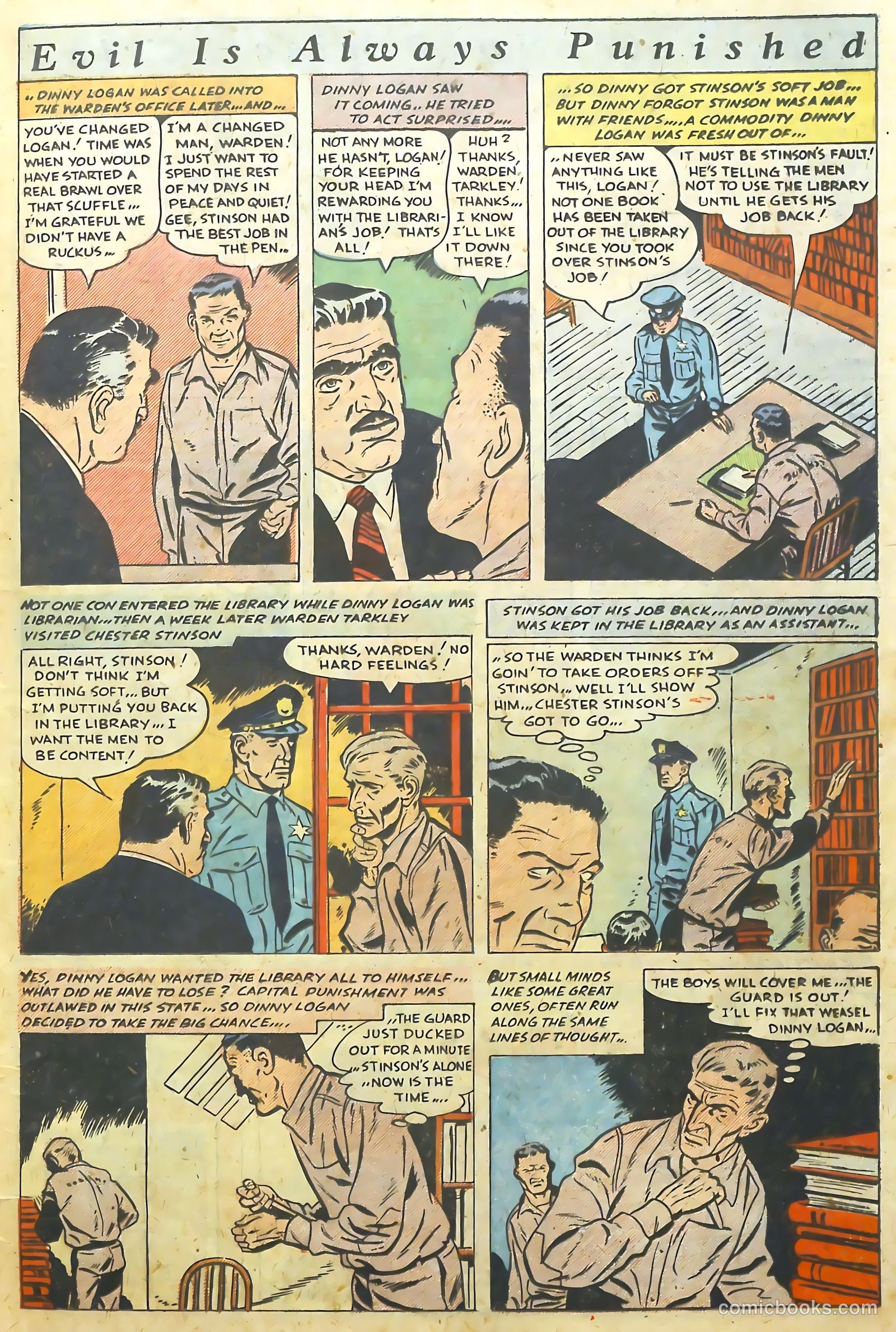 The Perfect Crime #24 (1952) — page 26 of 37