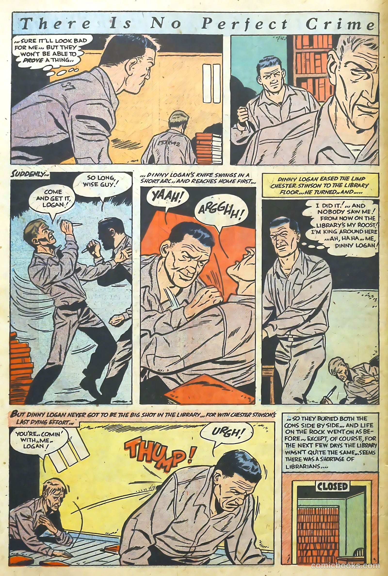 The Perfect Crime #24 (1952) — page 27 of 37