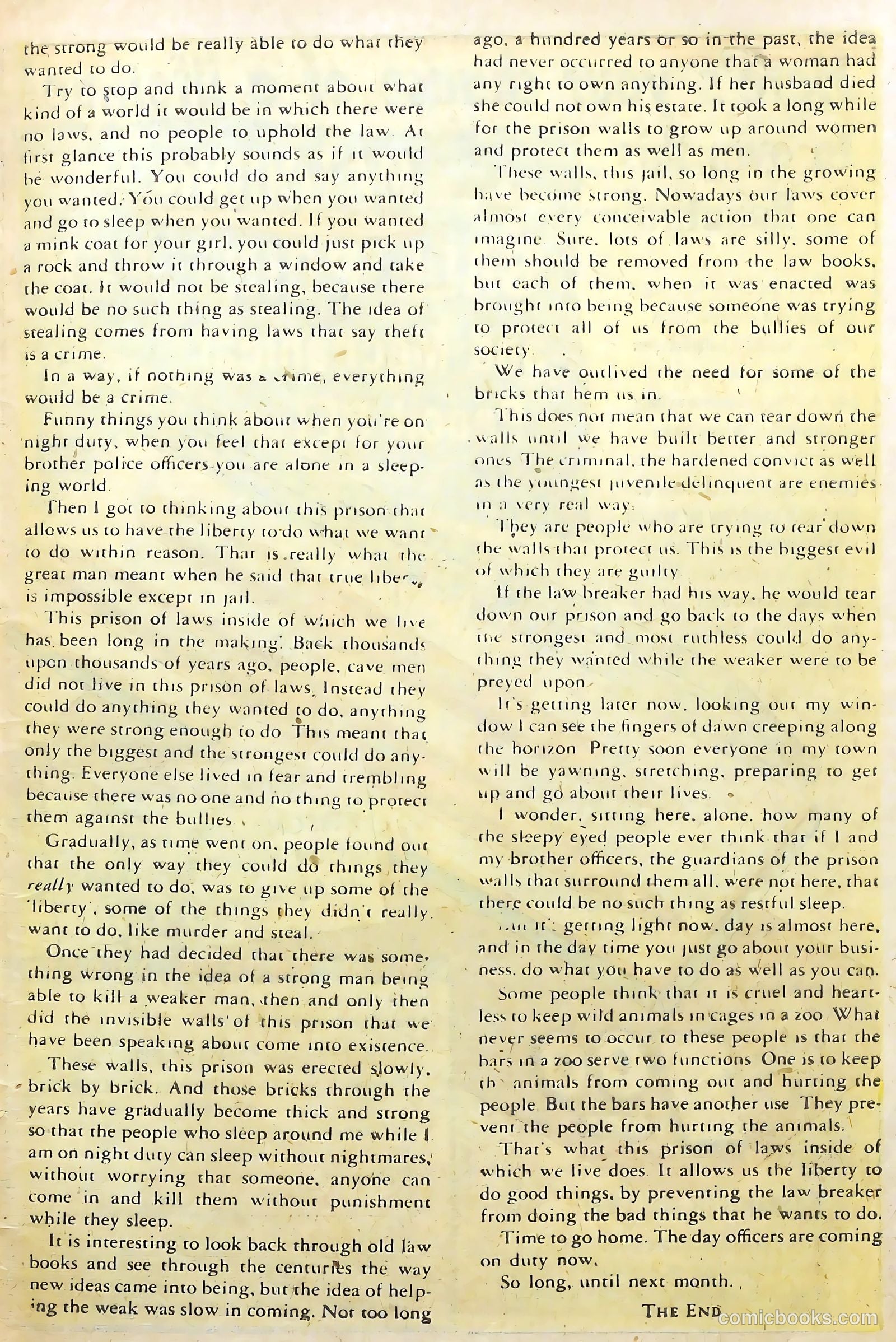 The Perfect Crime #24 (1952) — page 30 of 37
