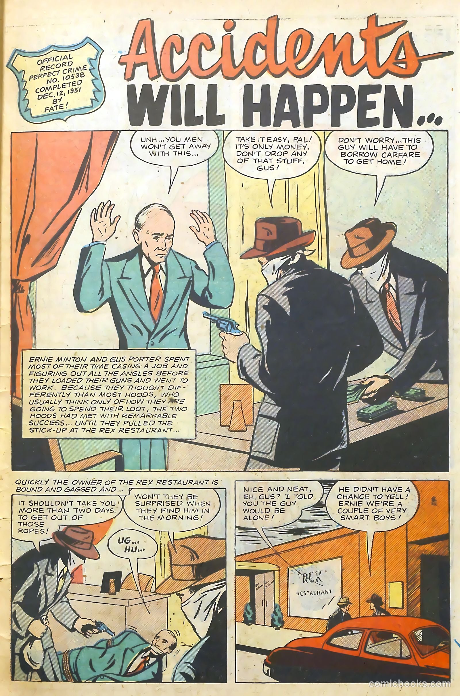 The Perfect Crime #24 (1952) — page 32 of 37