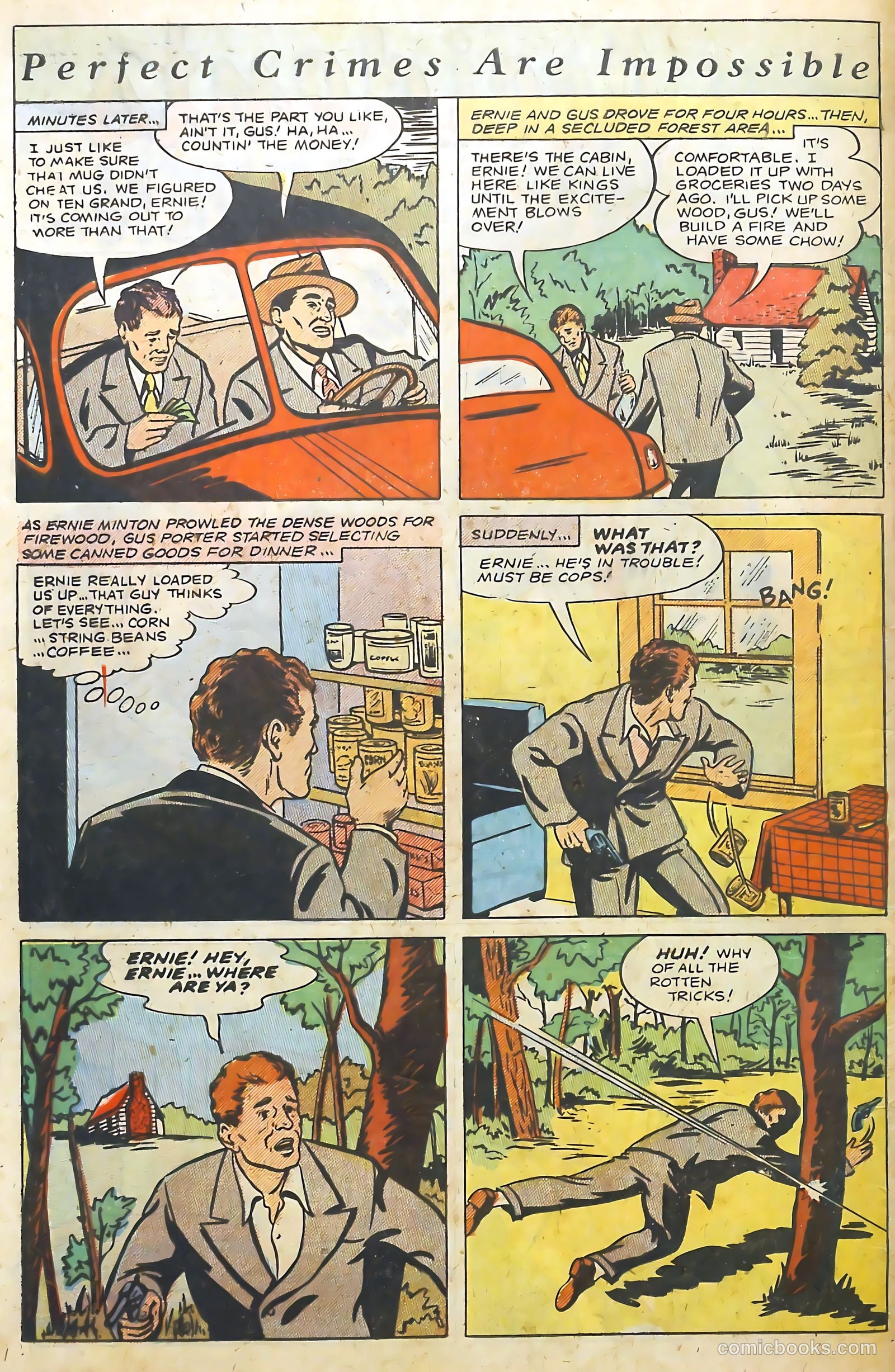 The Perfect Crime #24 (1952) — page 33 of 37