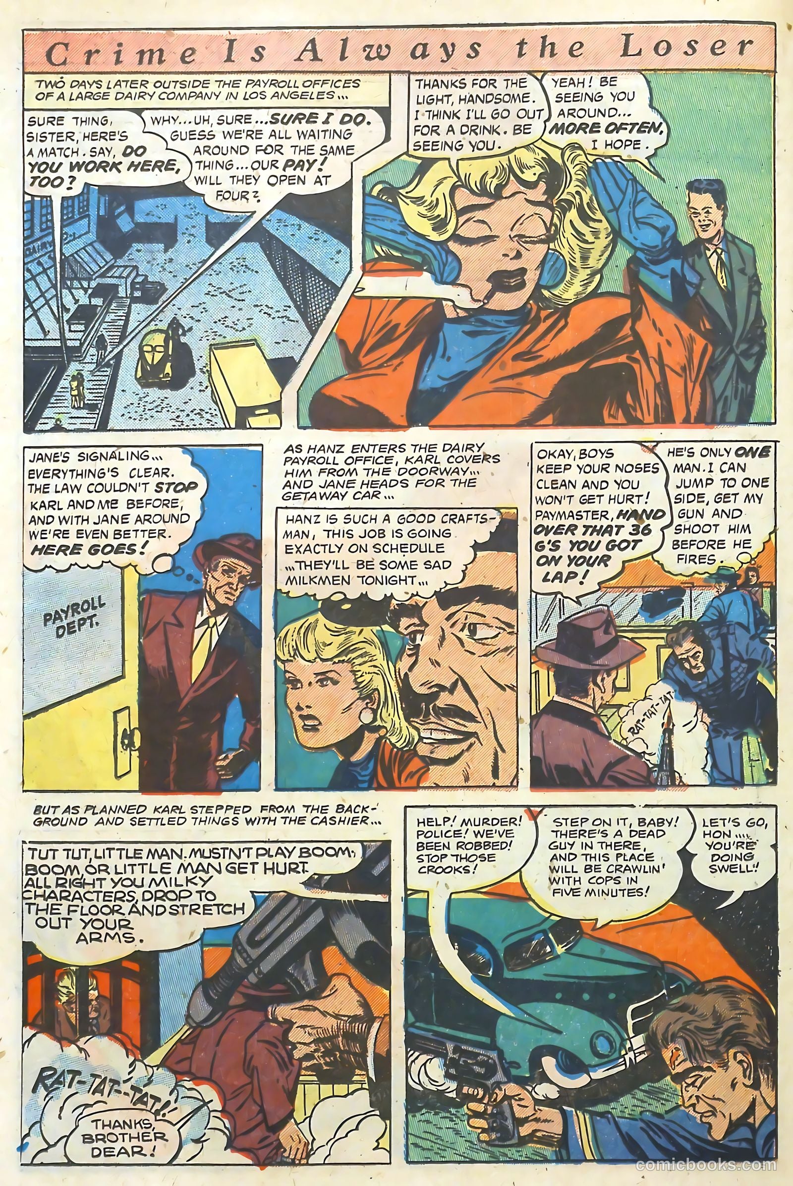 The Perfect Crime #25 (1952) — page 20 of 36