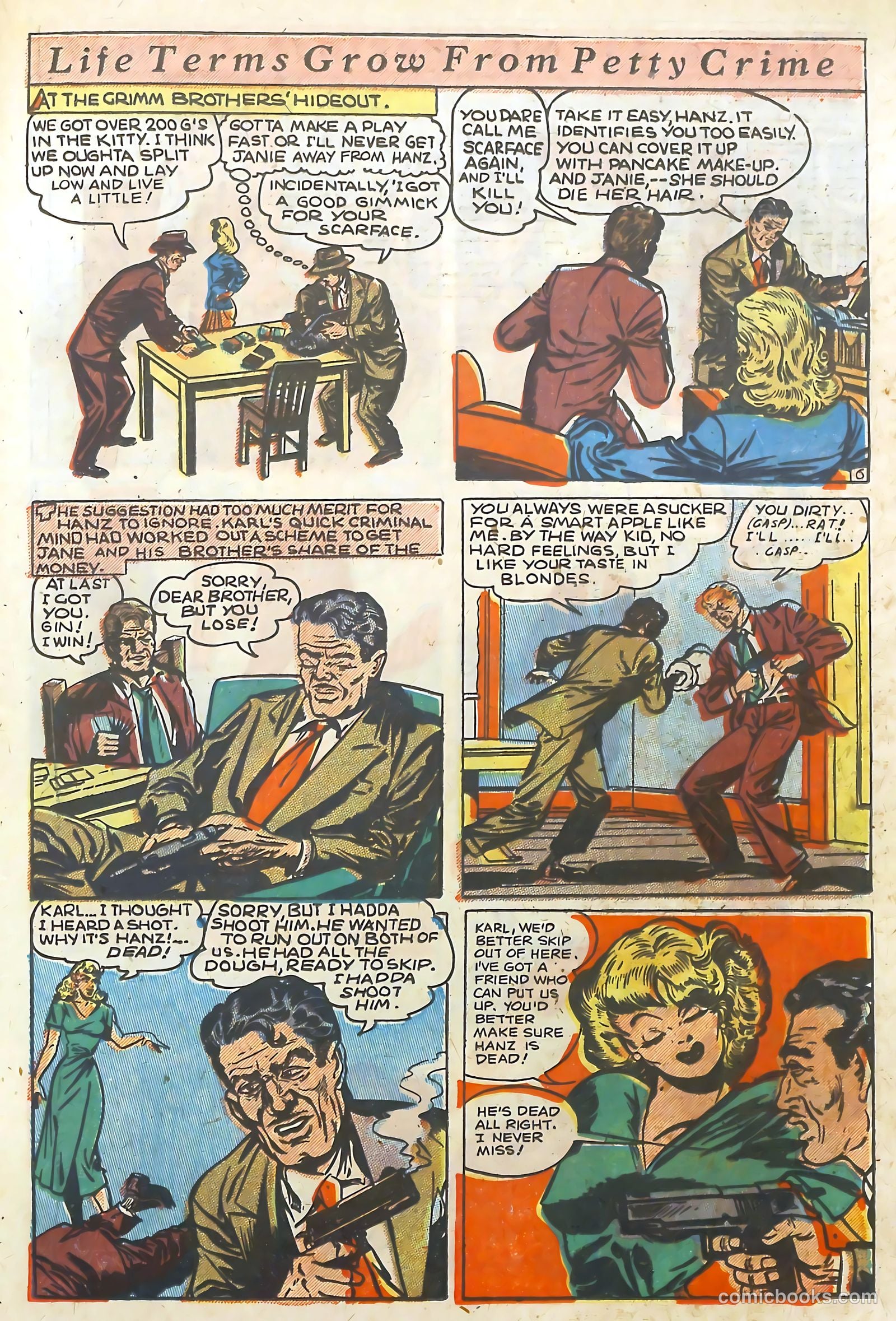 The Perfect Crime #25 (1952) — page 21 of 36