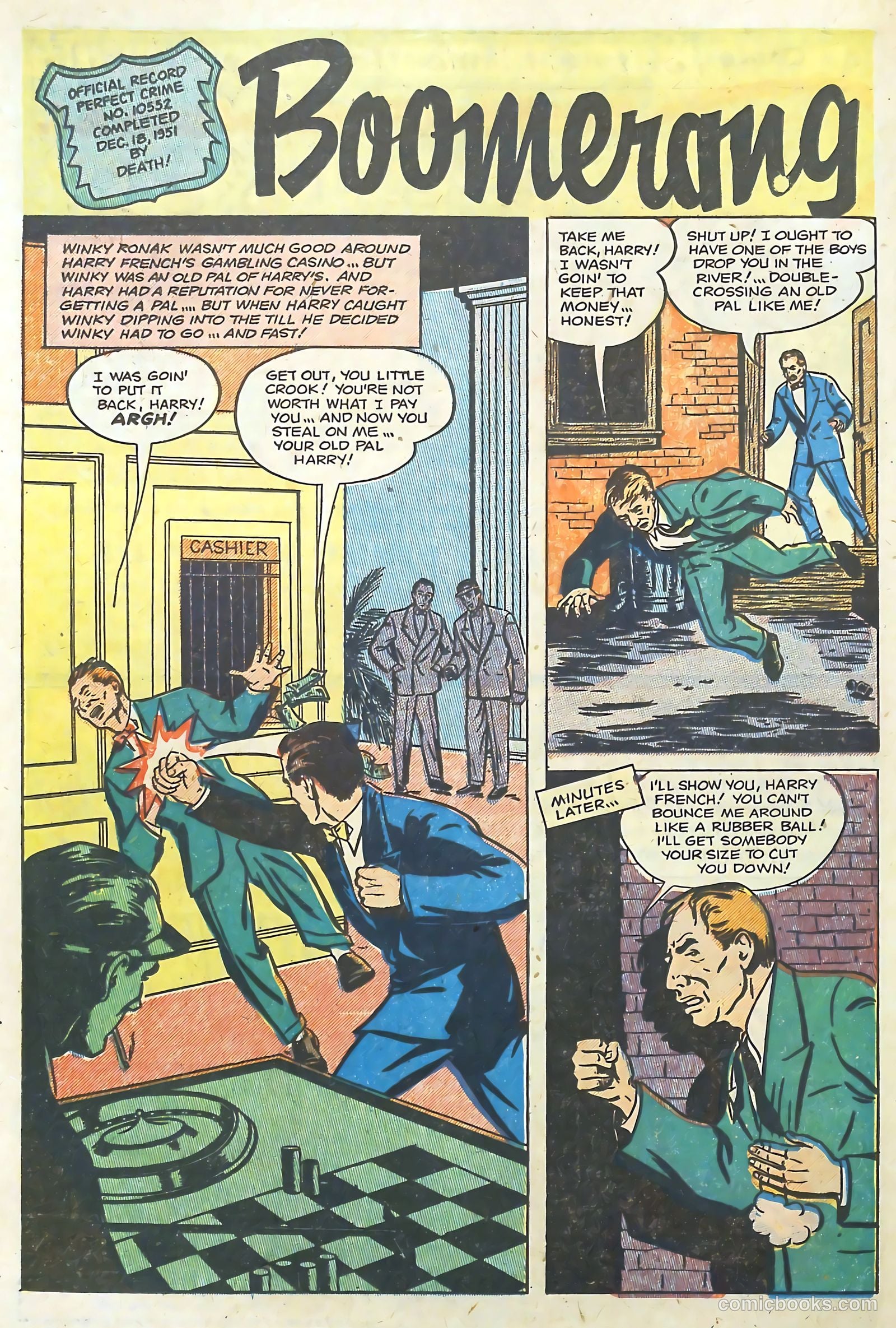 The Perfect Crime #25 (1952) — page 24 of 36