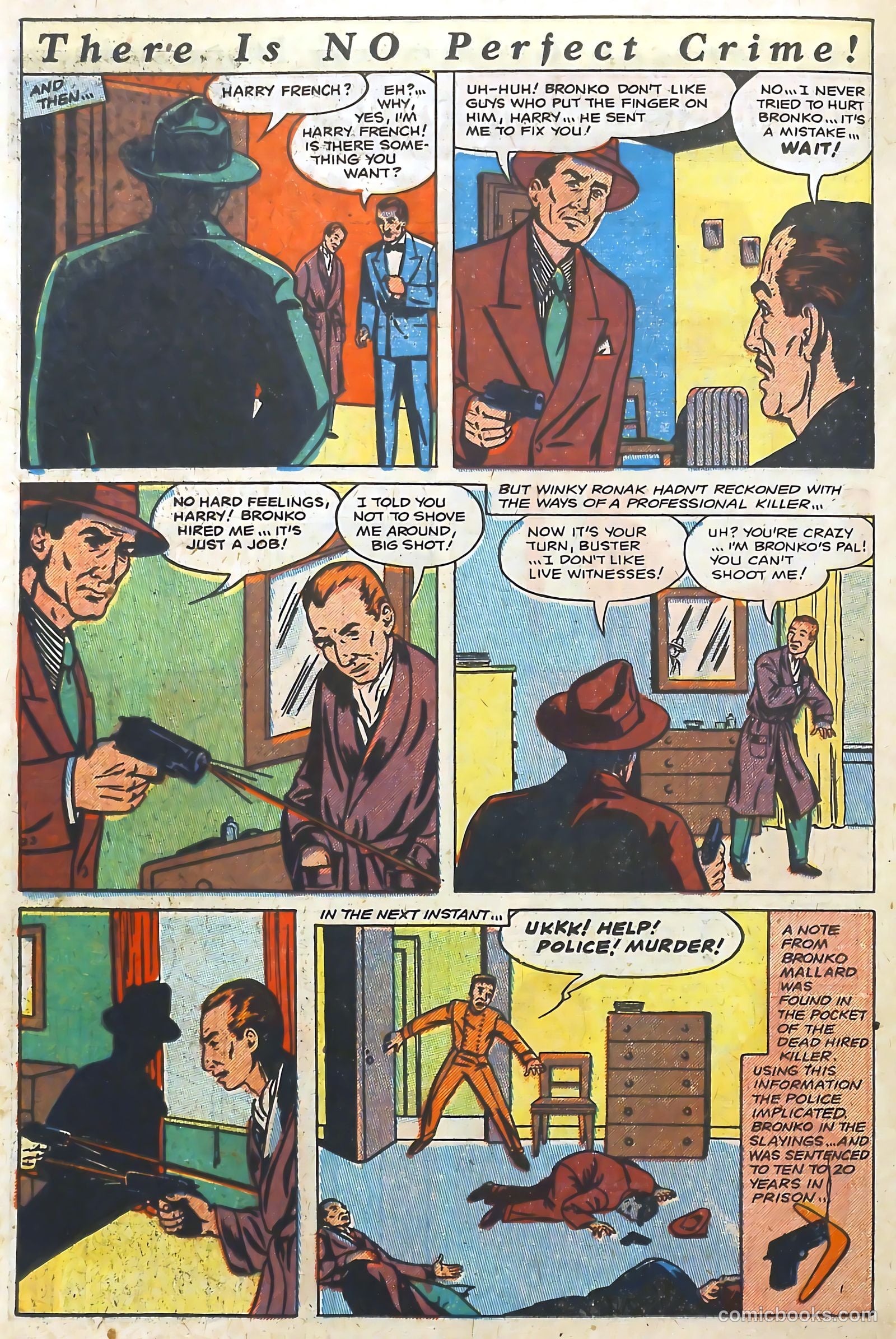 The Perfect Crime #25 (1952) — page 26 of 36