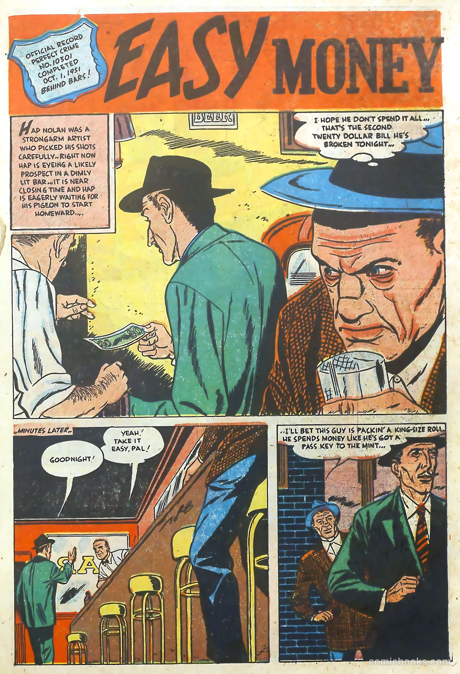 The Perfect Crime #25 (1952) — page 31 of 36