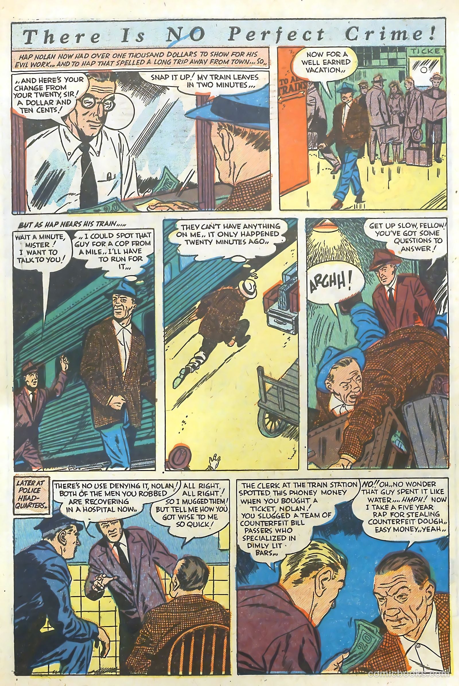 The Perfect Crime #25 (1952) — page 33 of 36